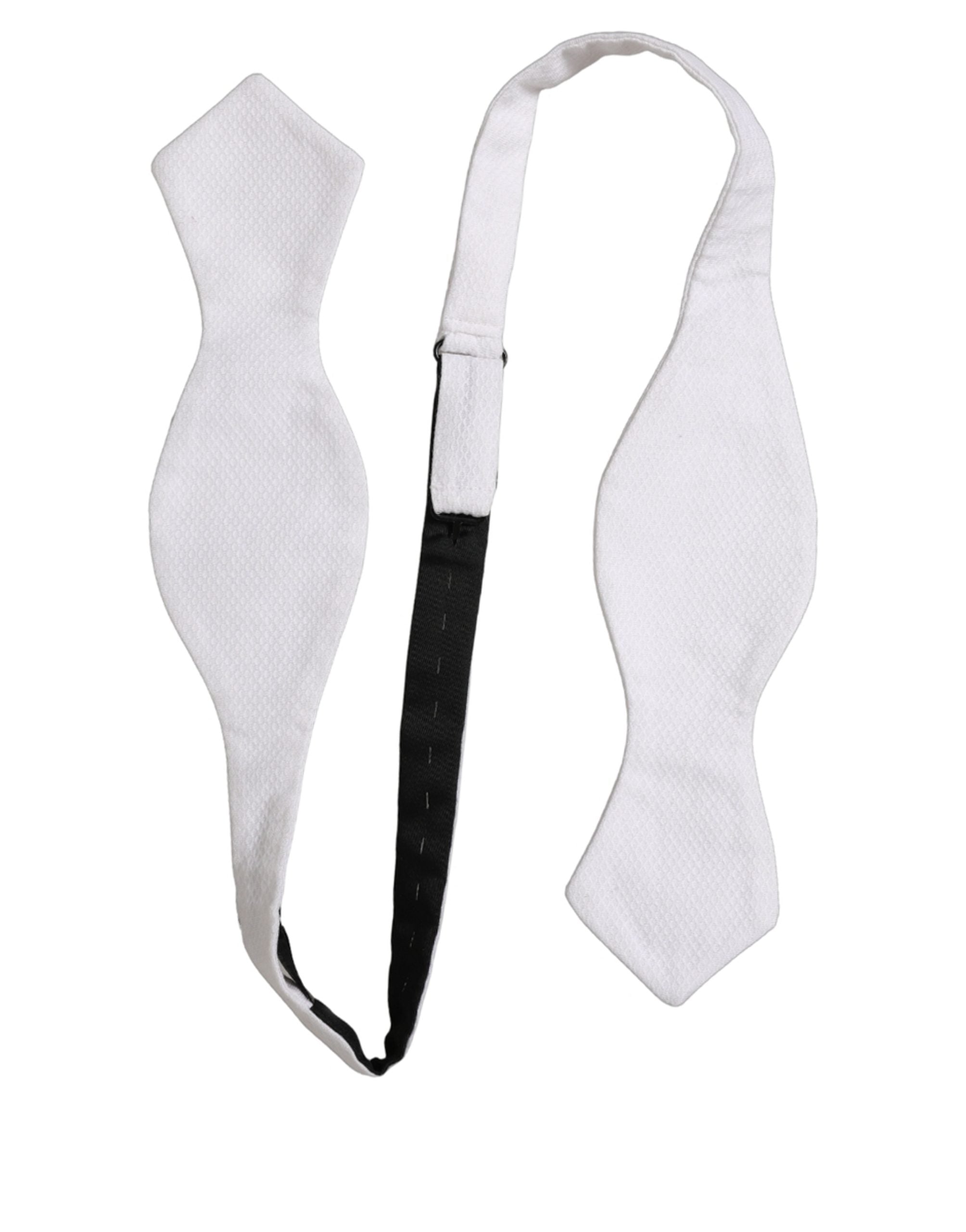 Dolce & Gabbana Silk Adjustable Bow Tie - Timeless Elegance