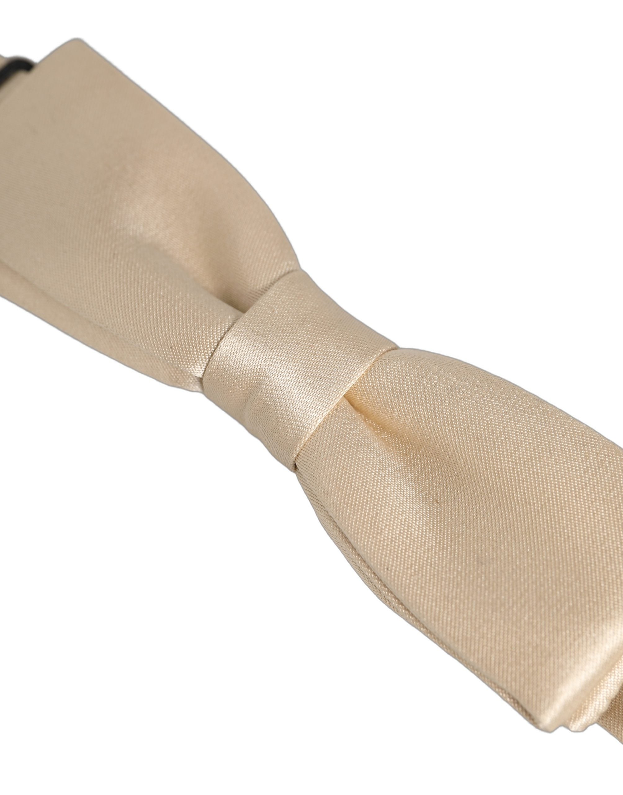 Dolce & Gabbana Silk Bow Tie - Timeless Luxury Accessory