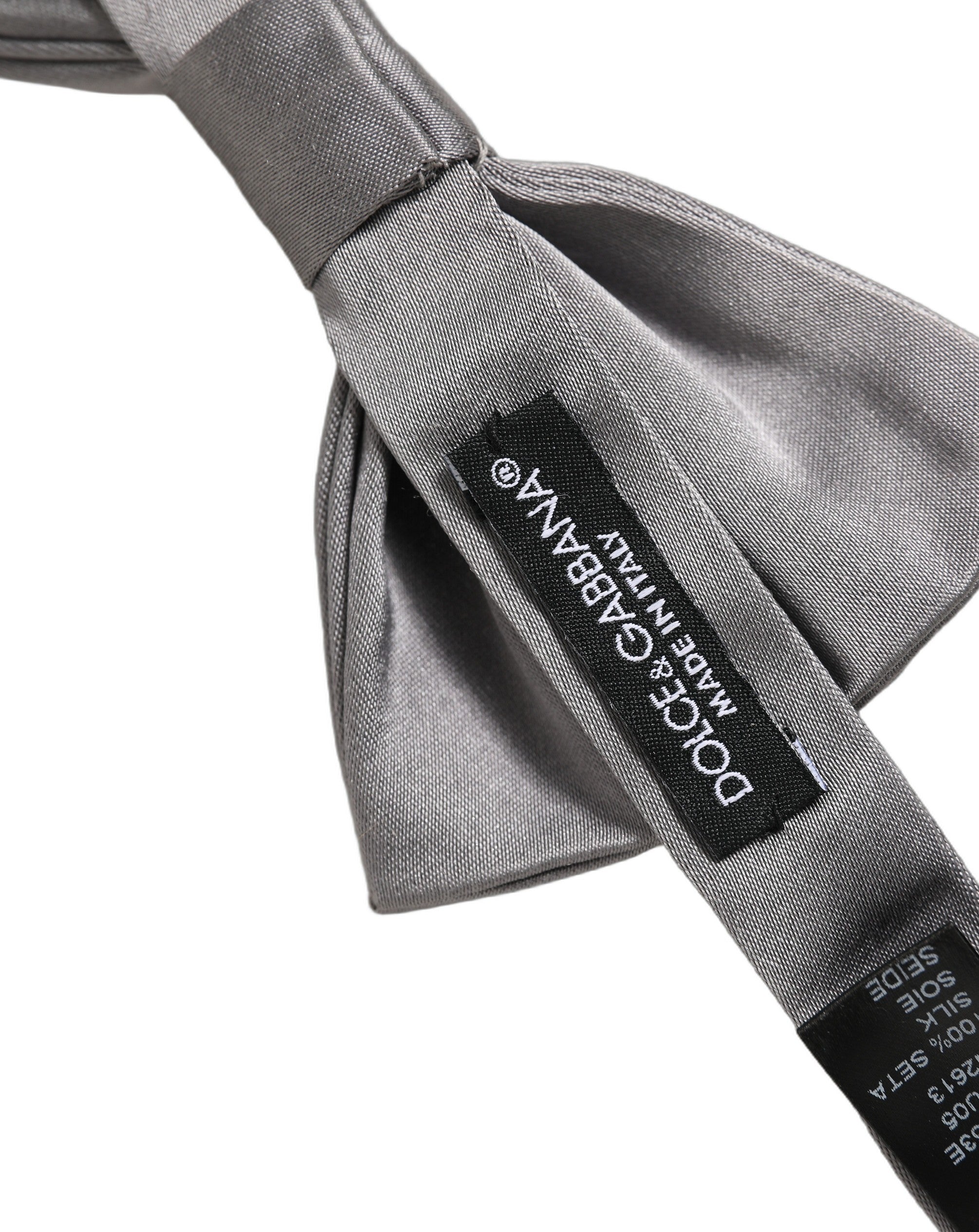 Dolce & Gabbana Silk Bow Tie - Timeless Elegance for All Occasions