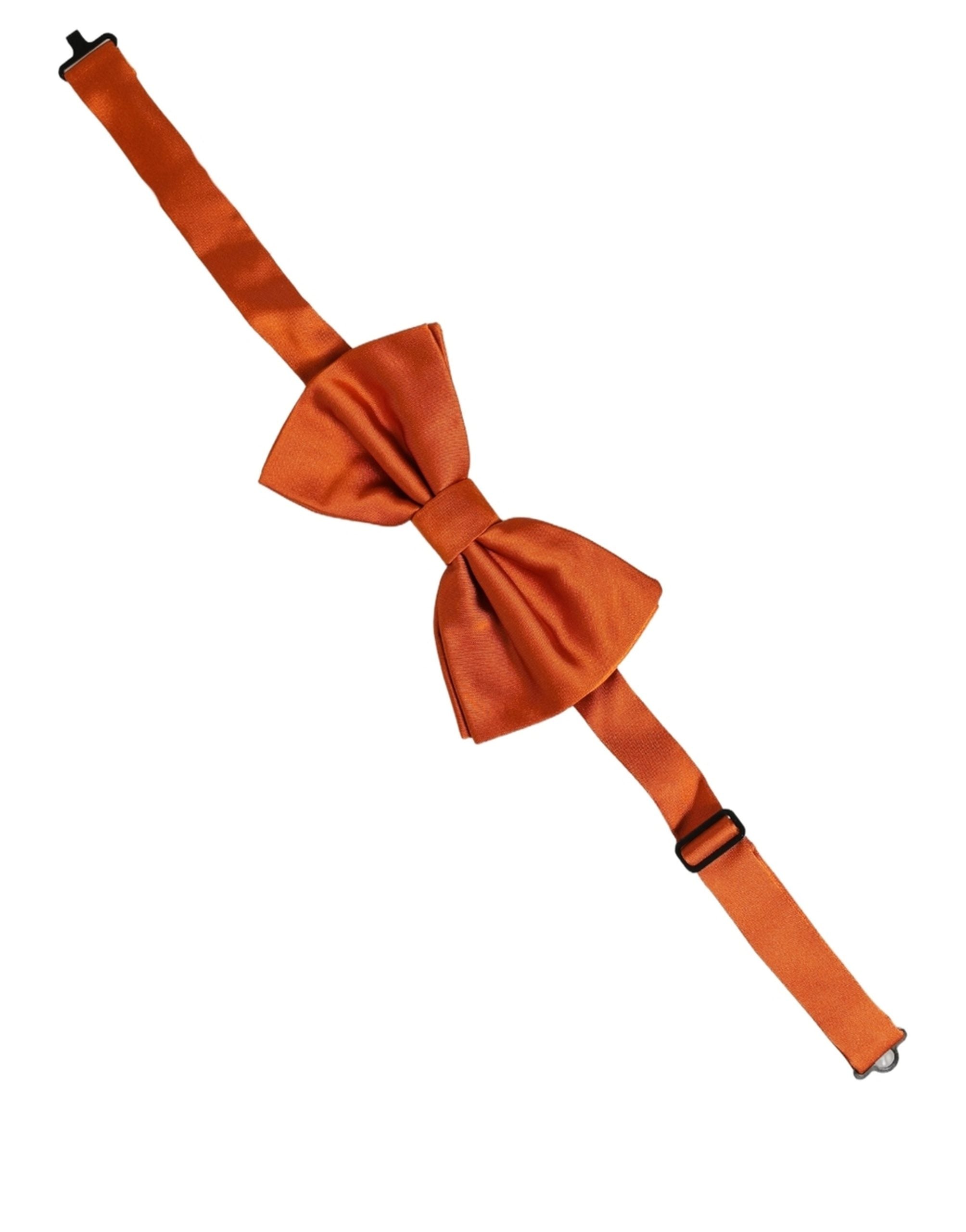 Dolce & Gabbana Silk Bow Tie - Timeless Luxury Accessory