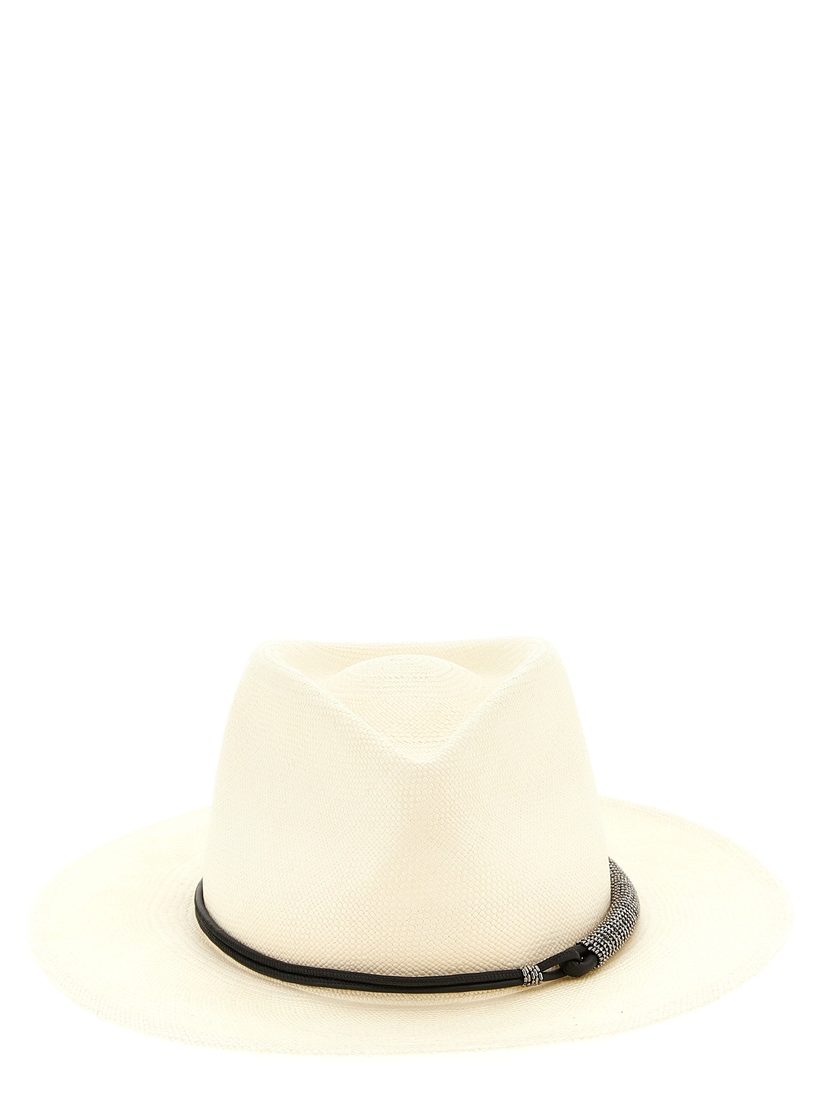 Brunello Cucinelli Beige Fedora Hat - Timeless Elegance Redefined