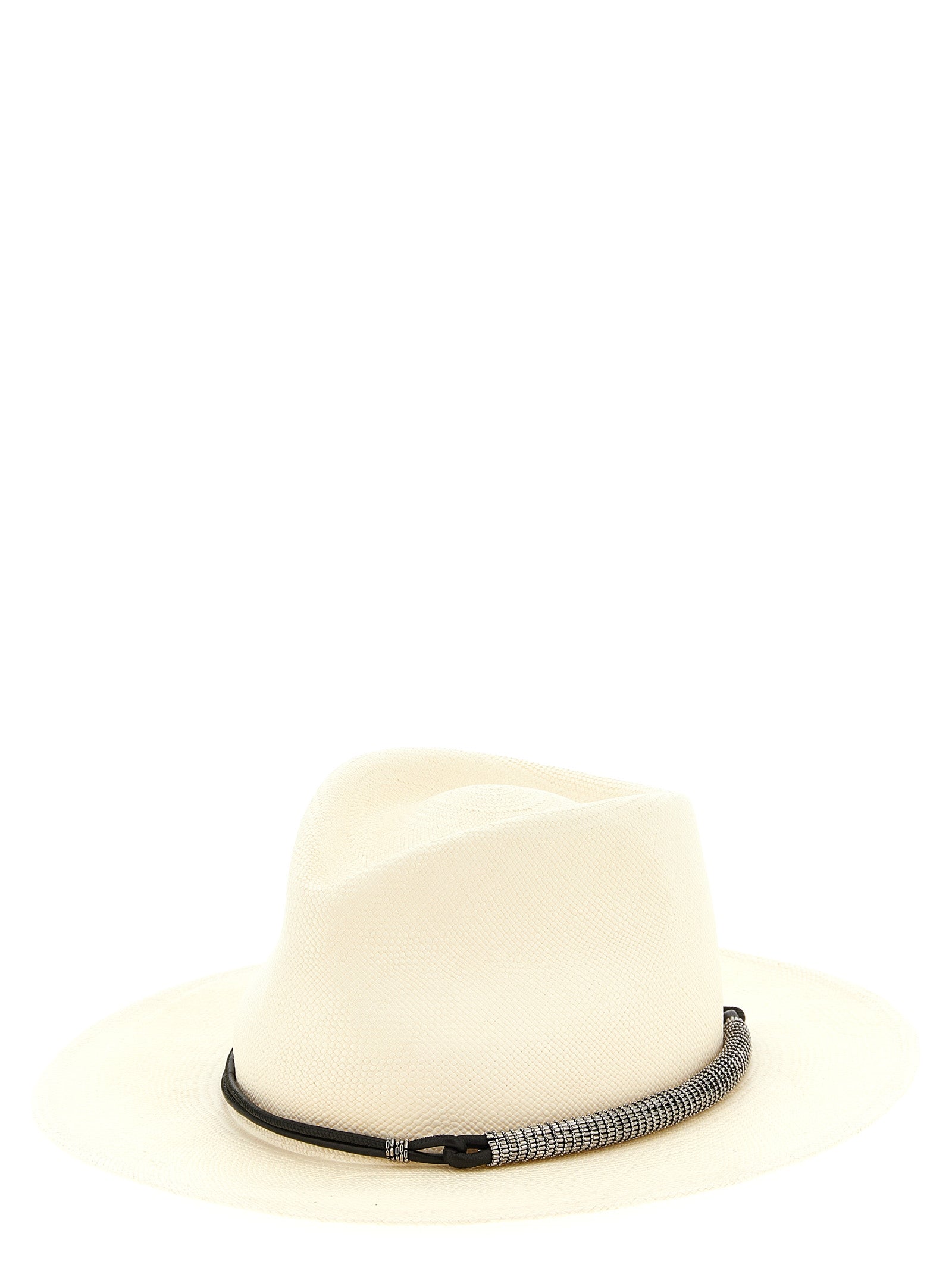 Brunello Cucinelli Beige Fedora Hat - Timeless Elegance Redefined