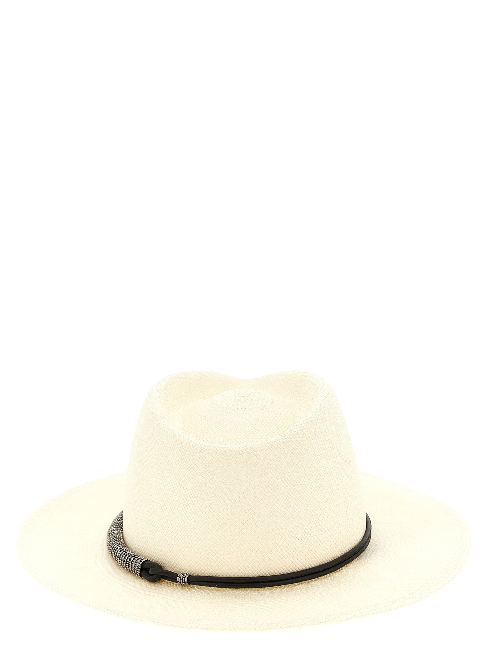 Brunello Cucinelli Beige Fedora Hat - Timeless Elegance Redefined