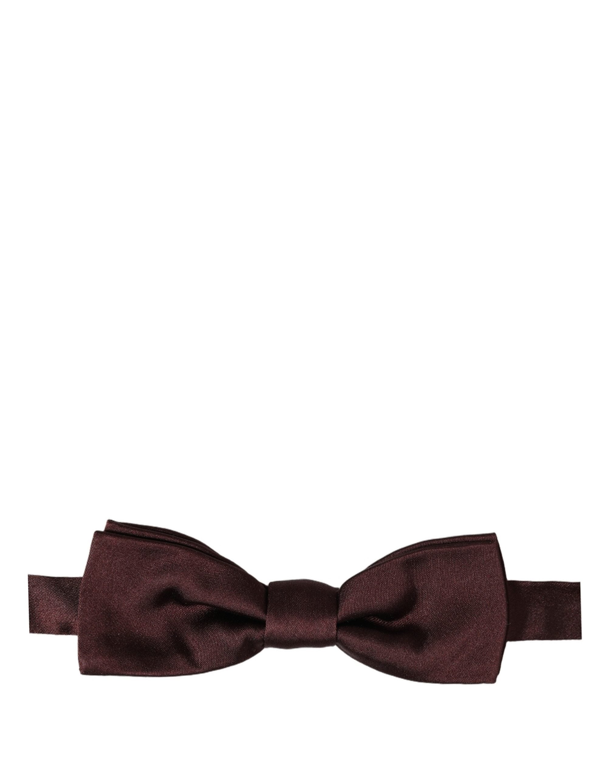 Dolce & Gabbana Silk Bow Tie - Timeless Elegance for All Occasions