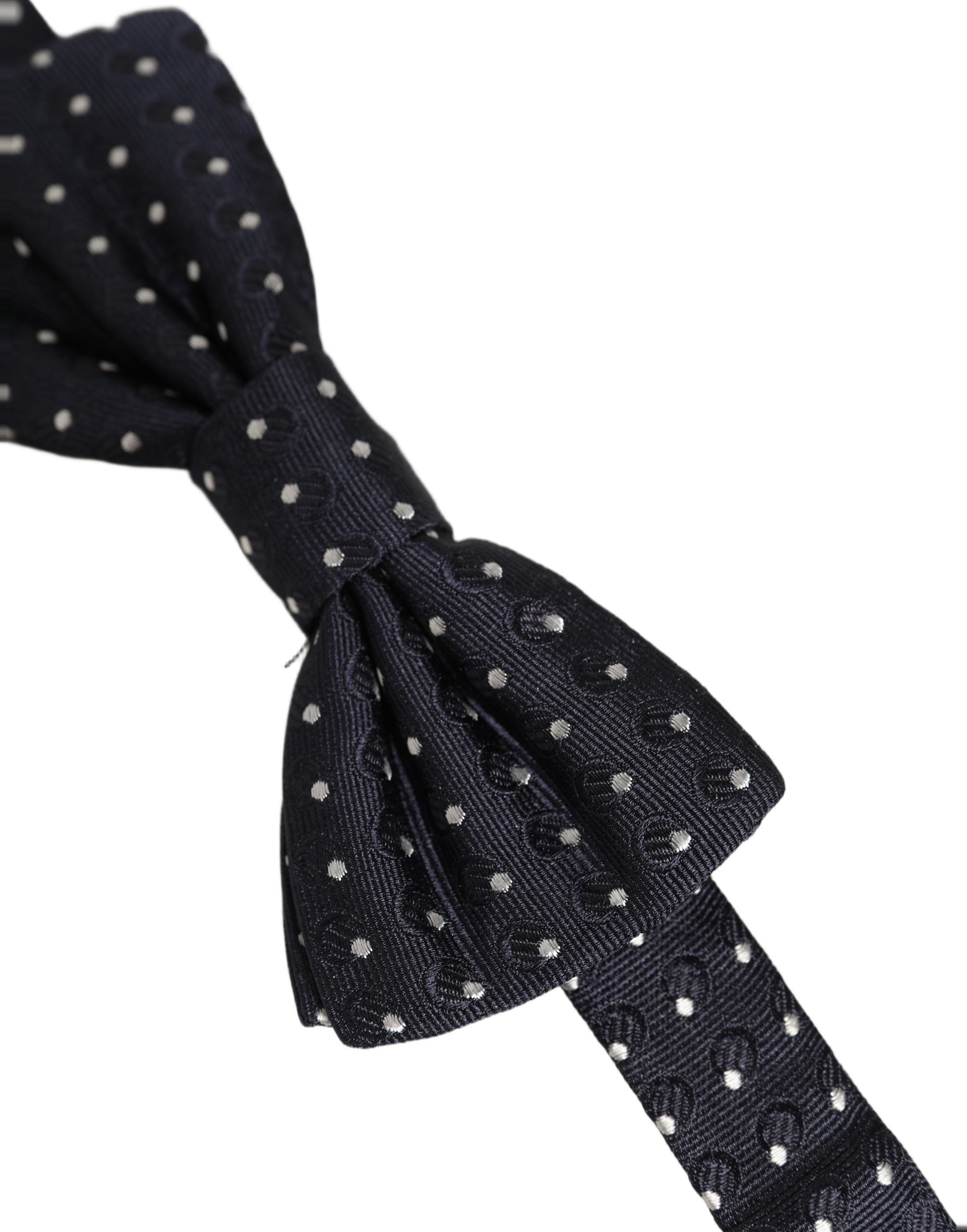 Dolce & Gabbana Silk Polka Dot Bow Tie - Timeless Elegance