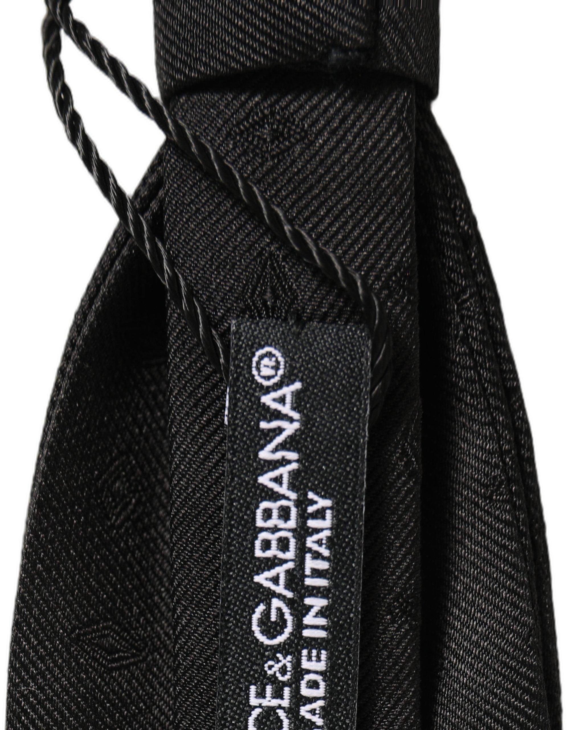 Dolce & Gabbana Silk Bow Tie - Timeless Luxury Accessory