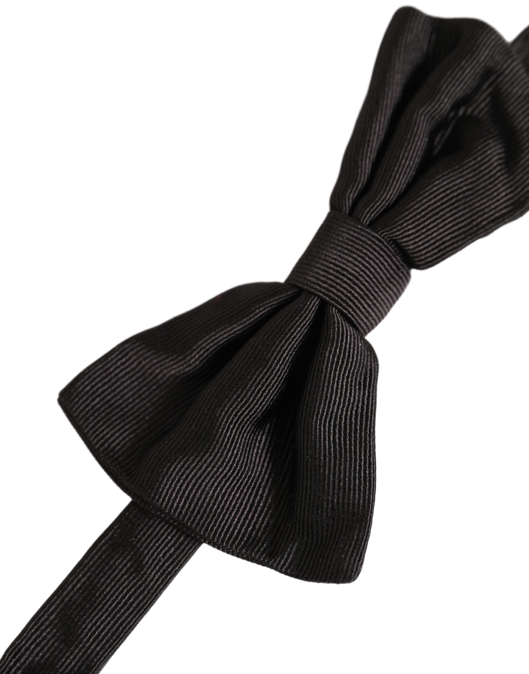 Dolce & Gabbana Silk Bow Tie - Timeless Luxury Accessory