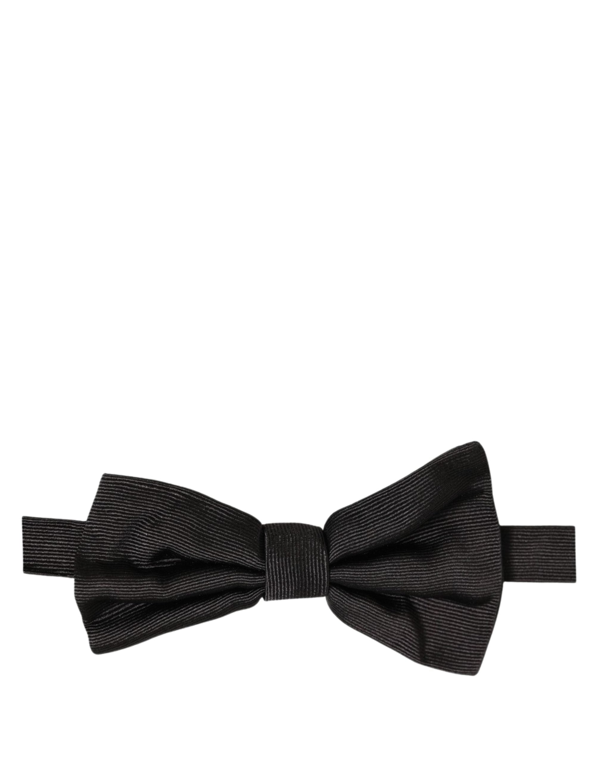 Dolce & Gabbana Silk Bow Tie - Timeless Elegance for All Occasions