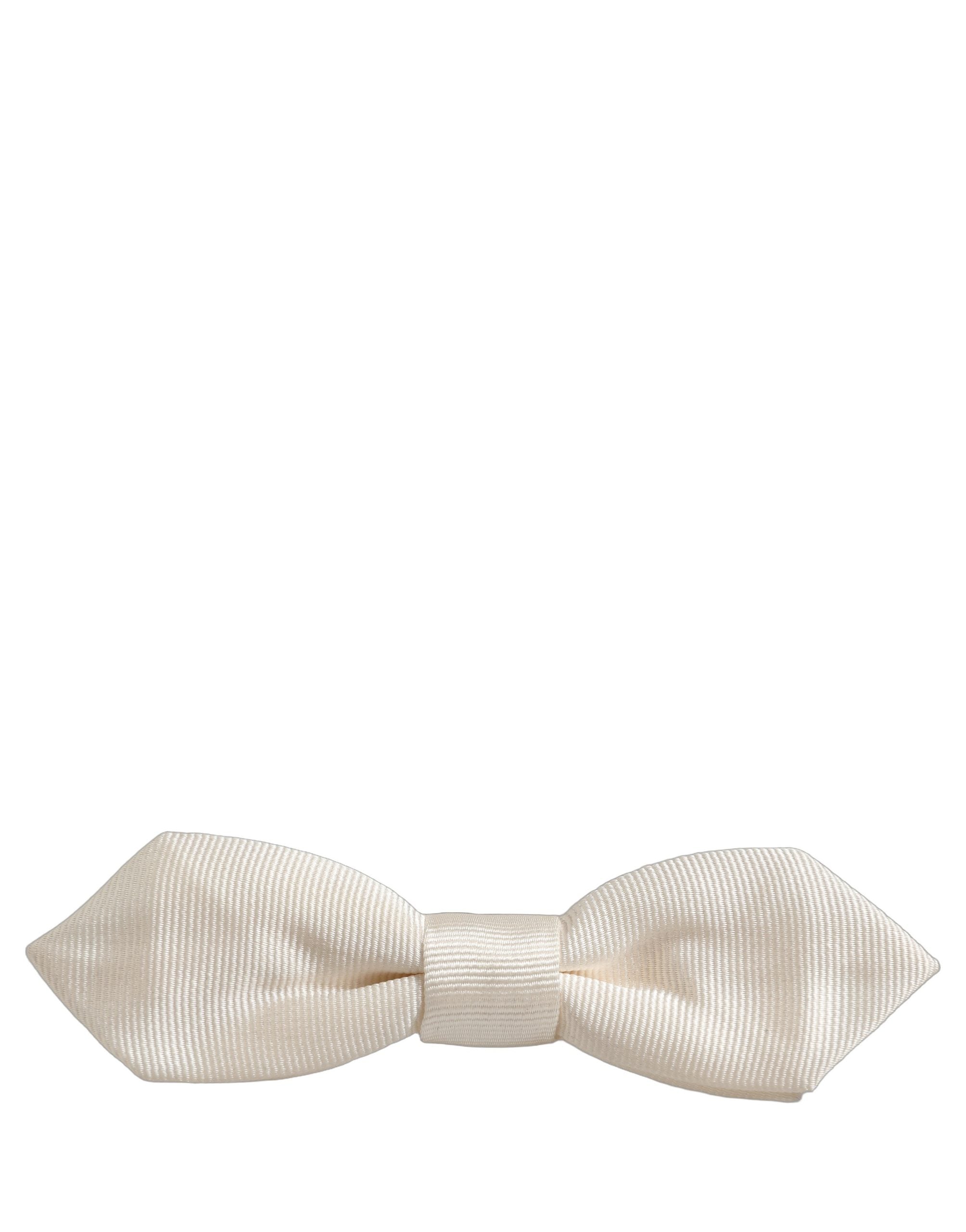 Dolce & Gabbana Silk Bow Tie - Timeless Elegance Redefined