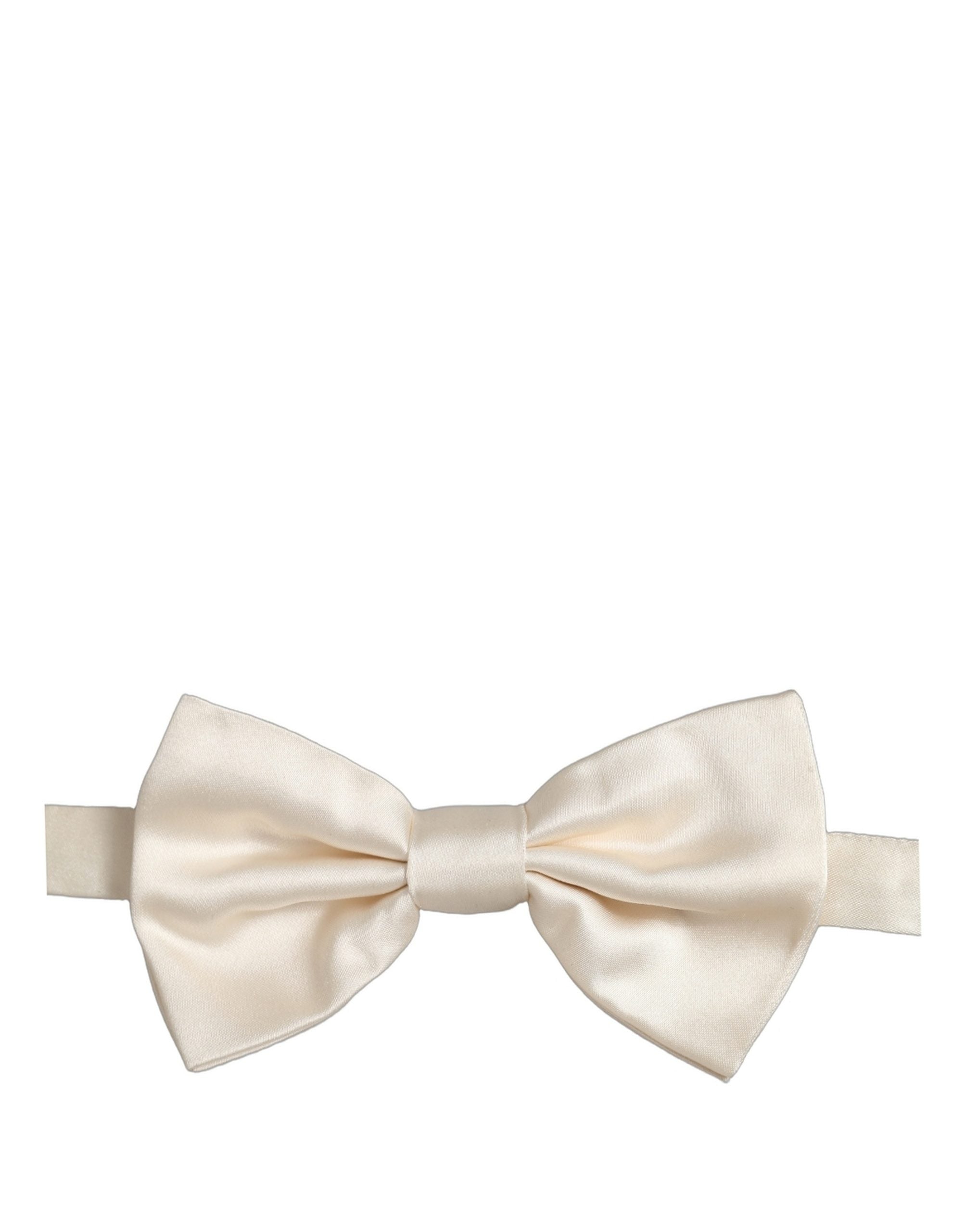 Dolce & Gabbana Silk Adjustable Bow Tie for Timeless Elegance