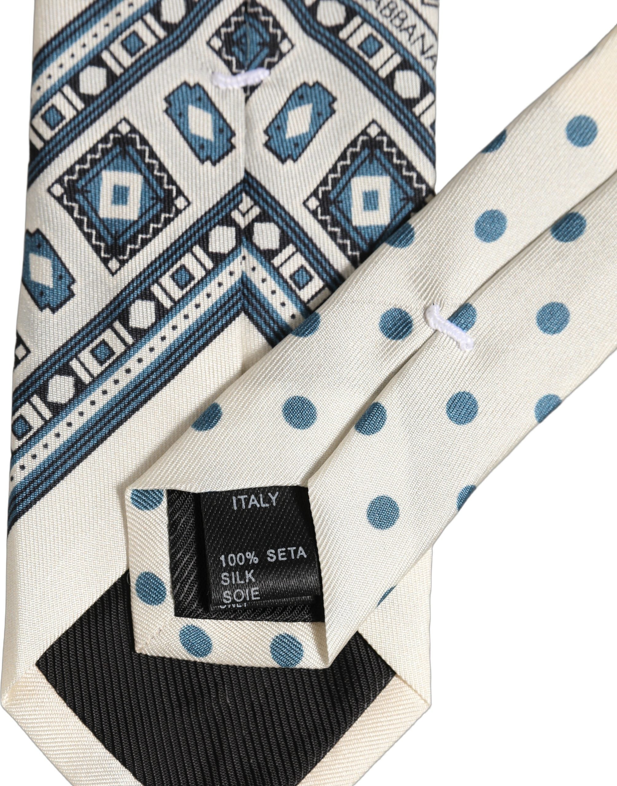 Dolce & Gabbana Silk Necktie - Timeless Elegance Redefined