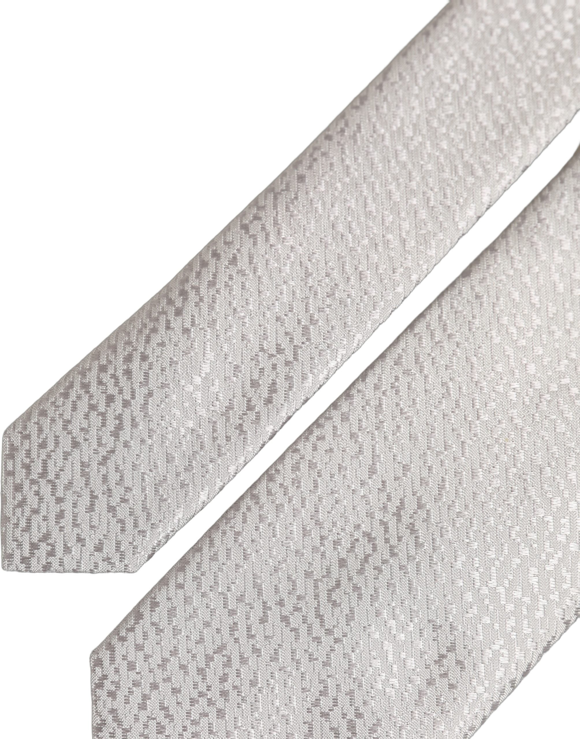Dolce & Gabbana Gray Silk Necktie - Timeless Luxury Accessory