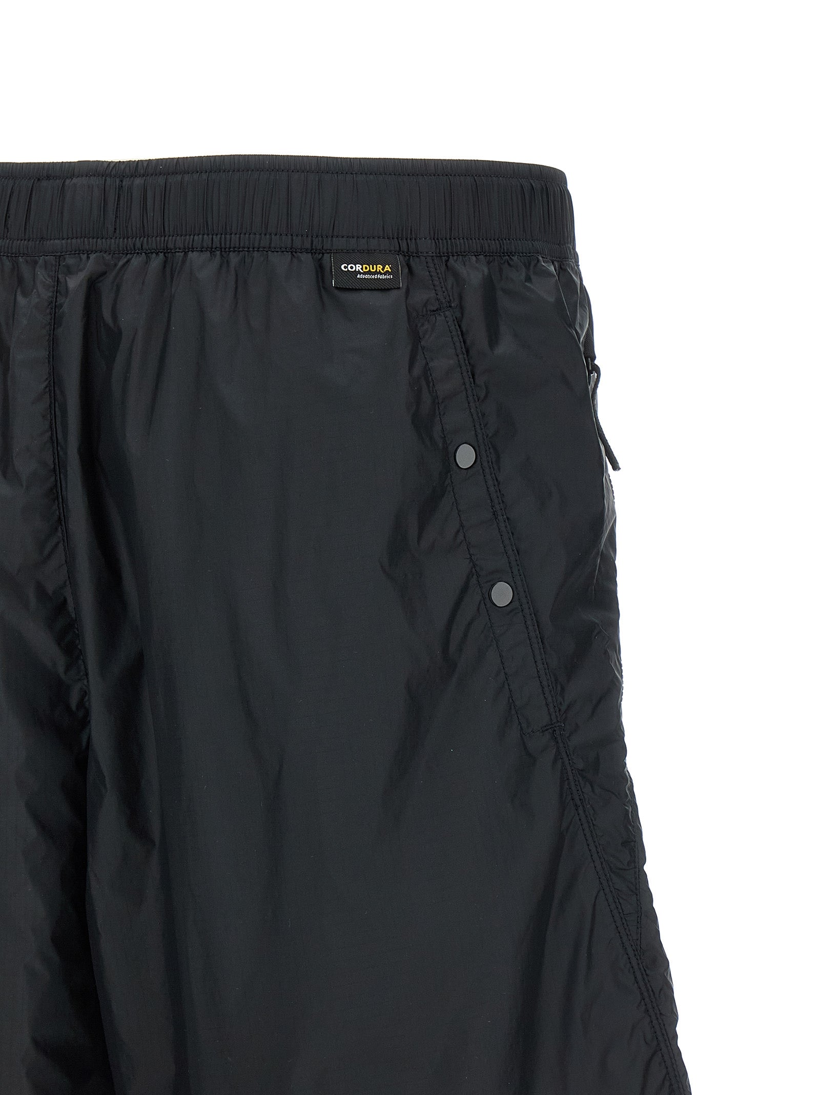 Stone Island Blue Polyamide Bermuda Shorts