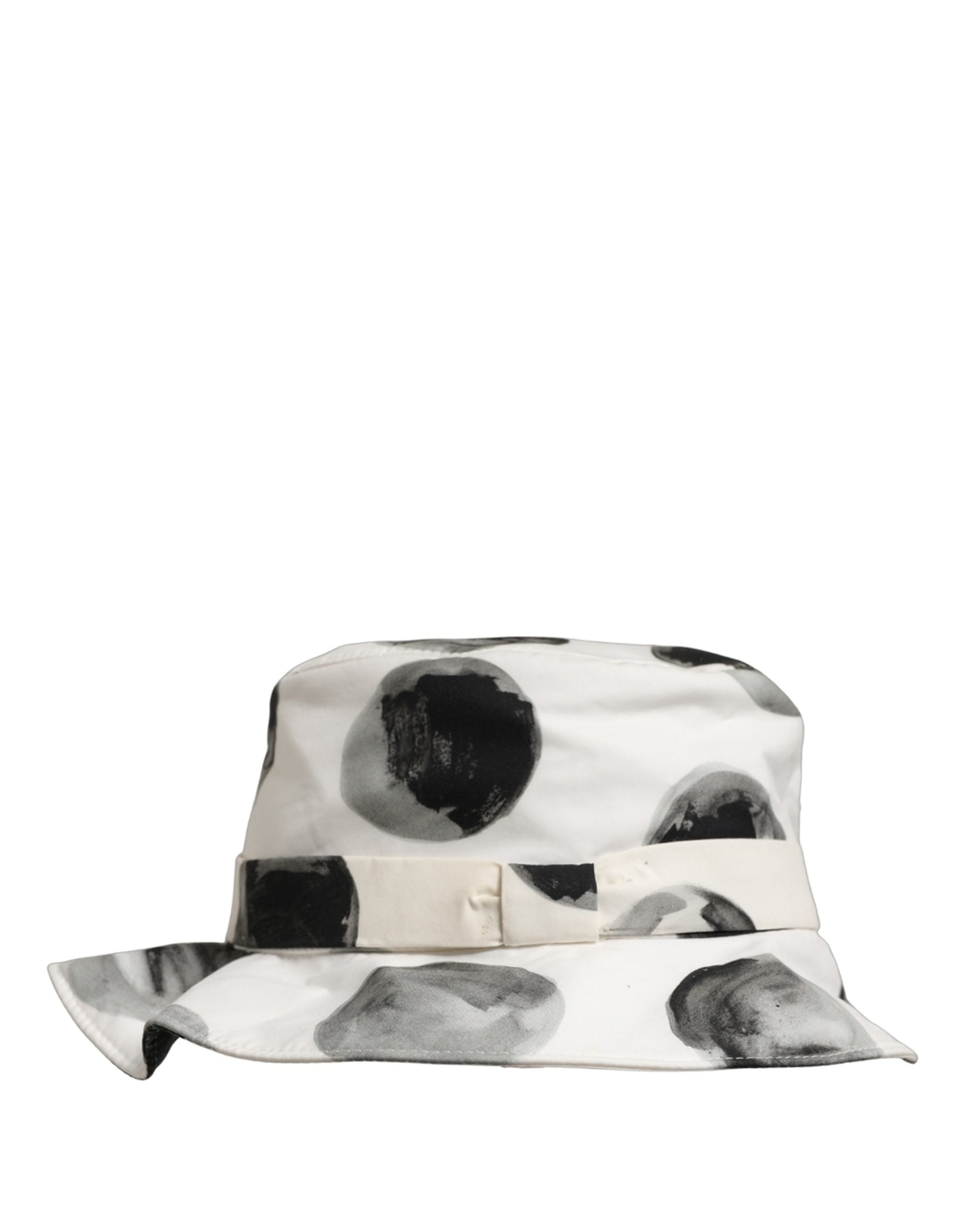 Dolce & Gabbana Polka Dot Cotton Bucket Hat - Timeless Luxury