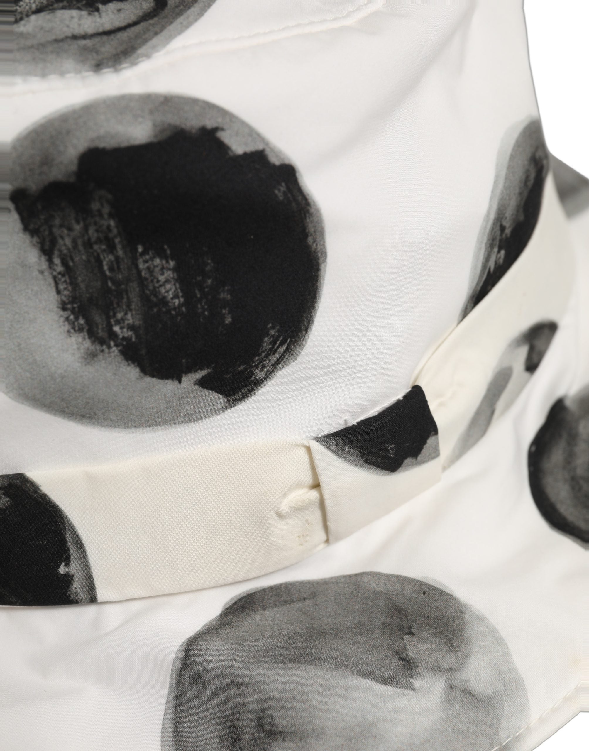 Dolce & Gabbana Polka Dot Cotton Bucket Hat - Timeless Elegance