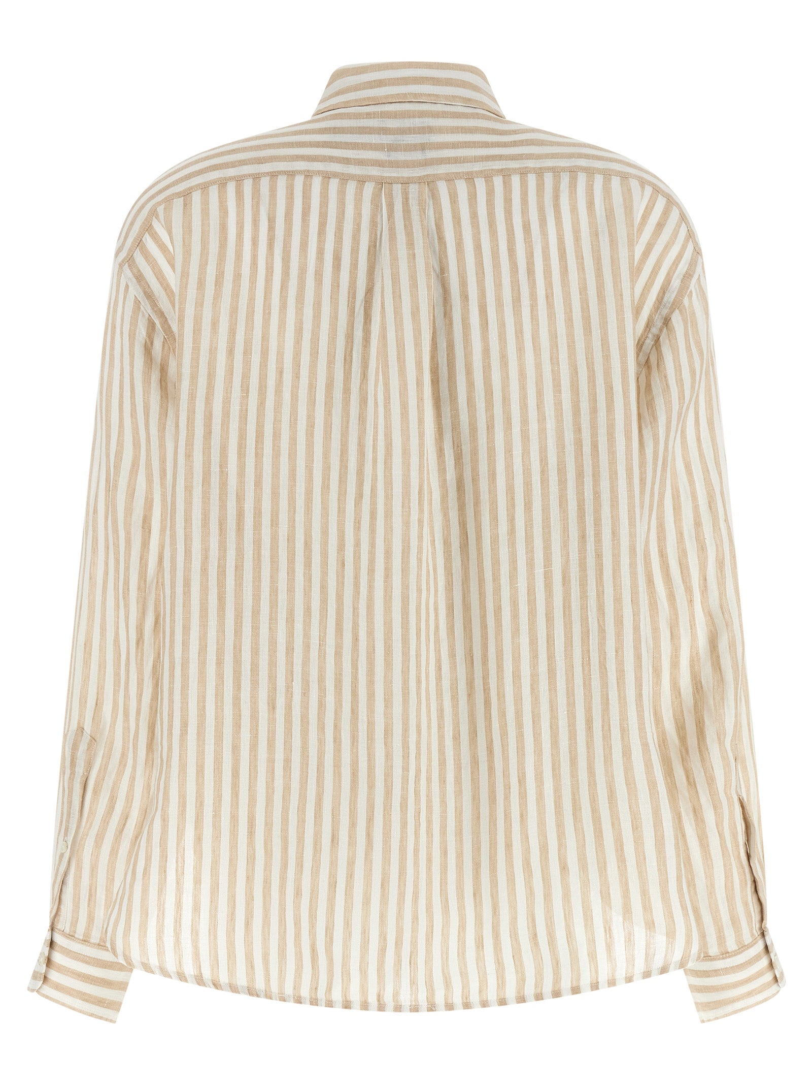 Polo Ralph Lauren Beige Linen Blouse