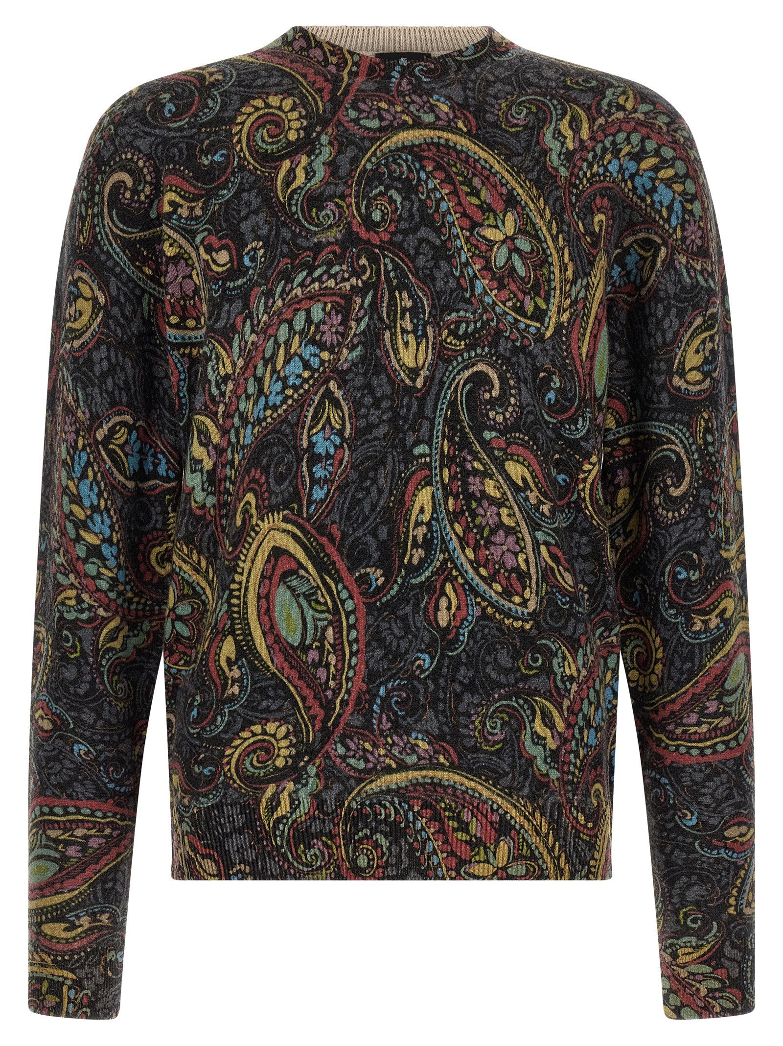Etro Multicolor Wool Cardigan - Timeless Luxury in Italian Craftsmanship
