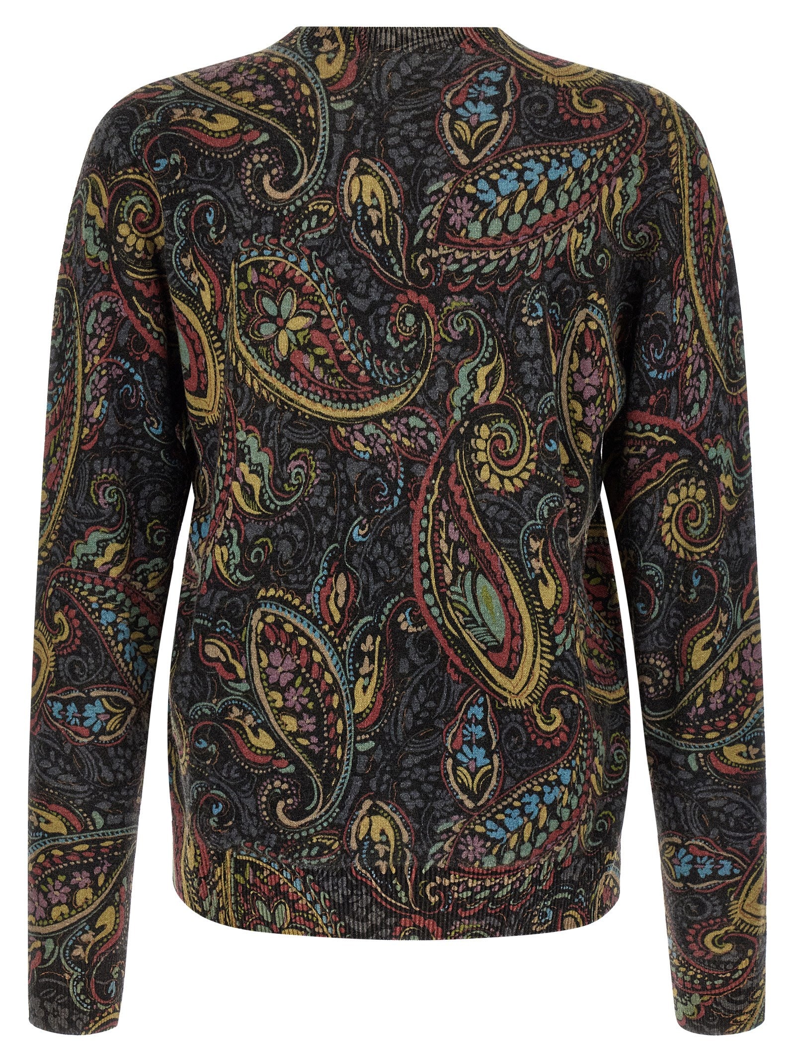 Etro Multicolor Wool Cardigan - Timeless Luxury for the Discerning