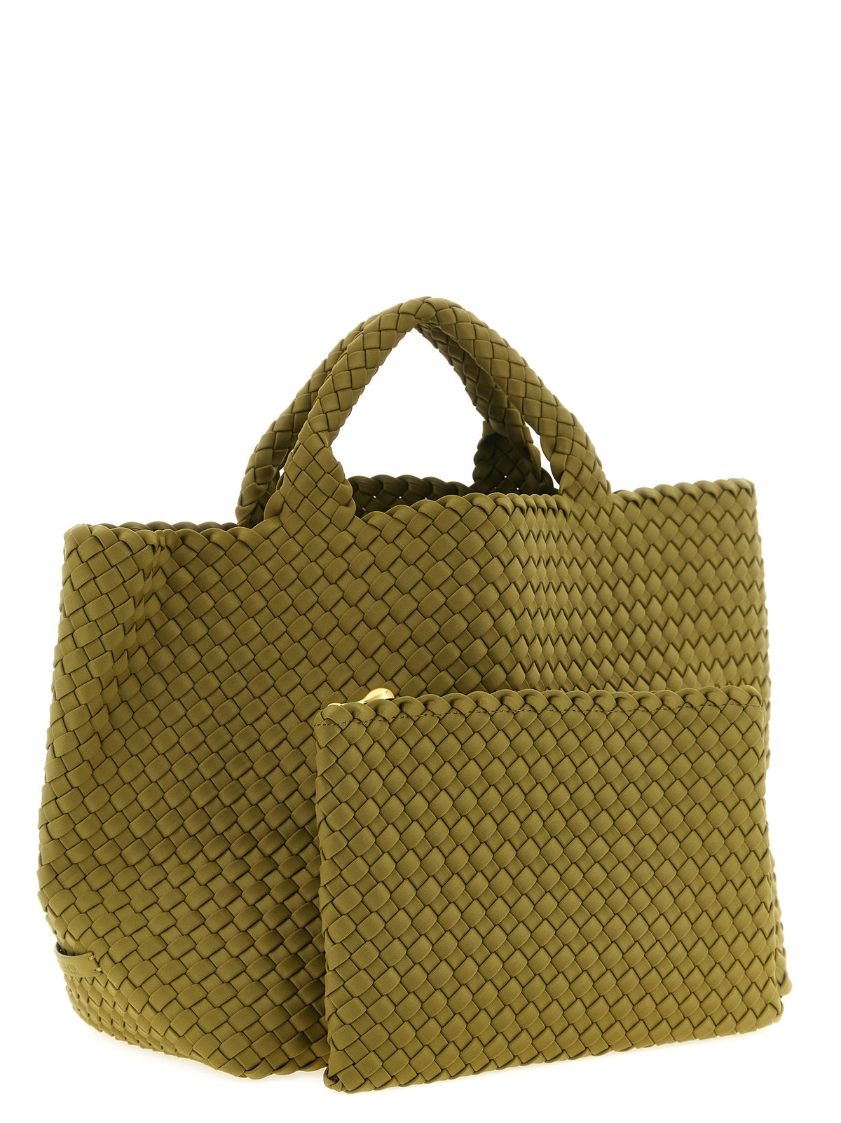 NAGHEDI St. Barths Handbag - Luxe Bicolor Nylon Elegance