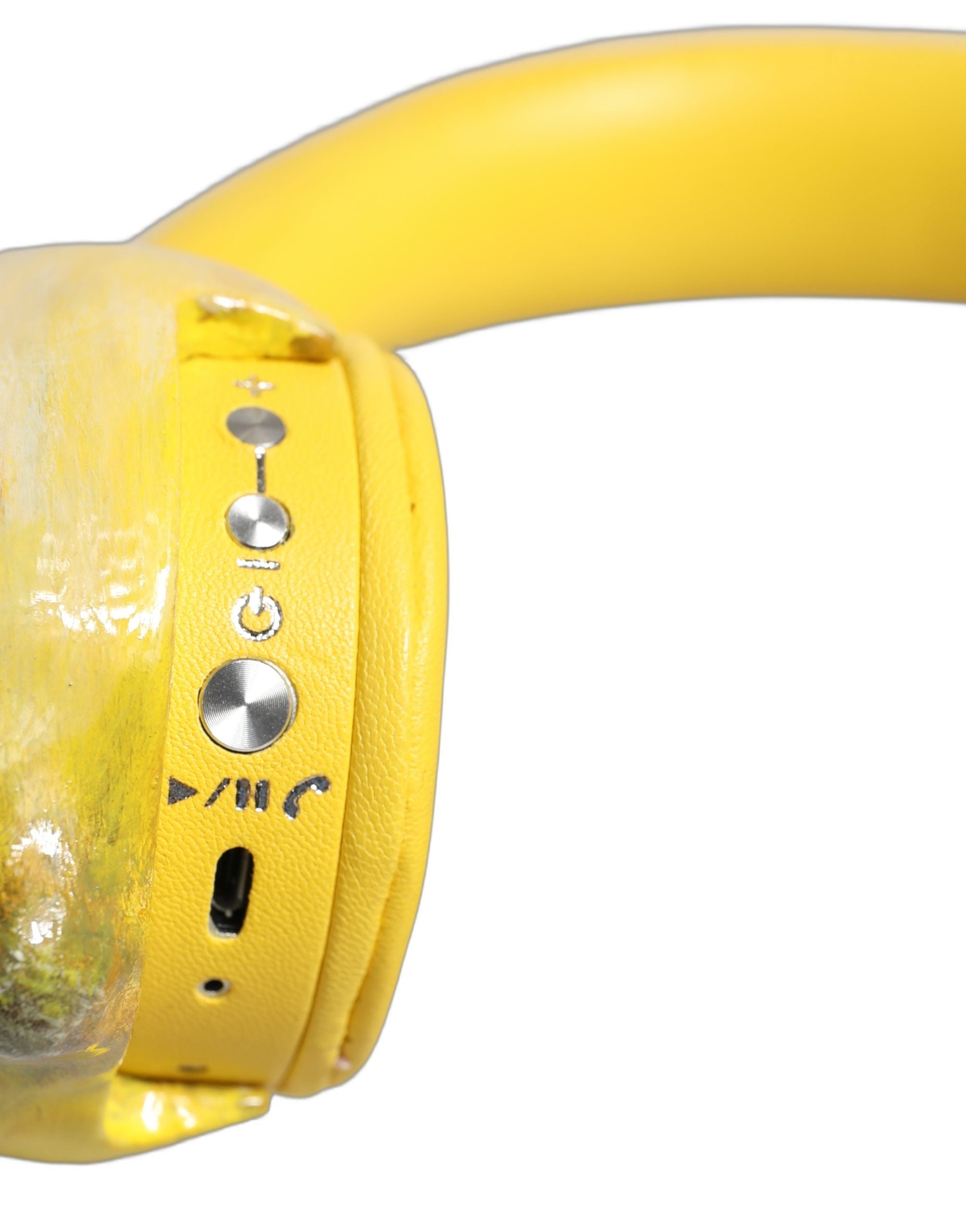 Dolce & Gabbana Lemon Leather Headset - Exquisite Luxury Accessory