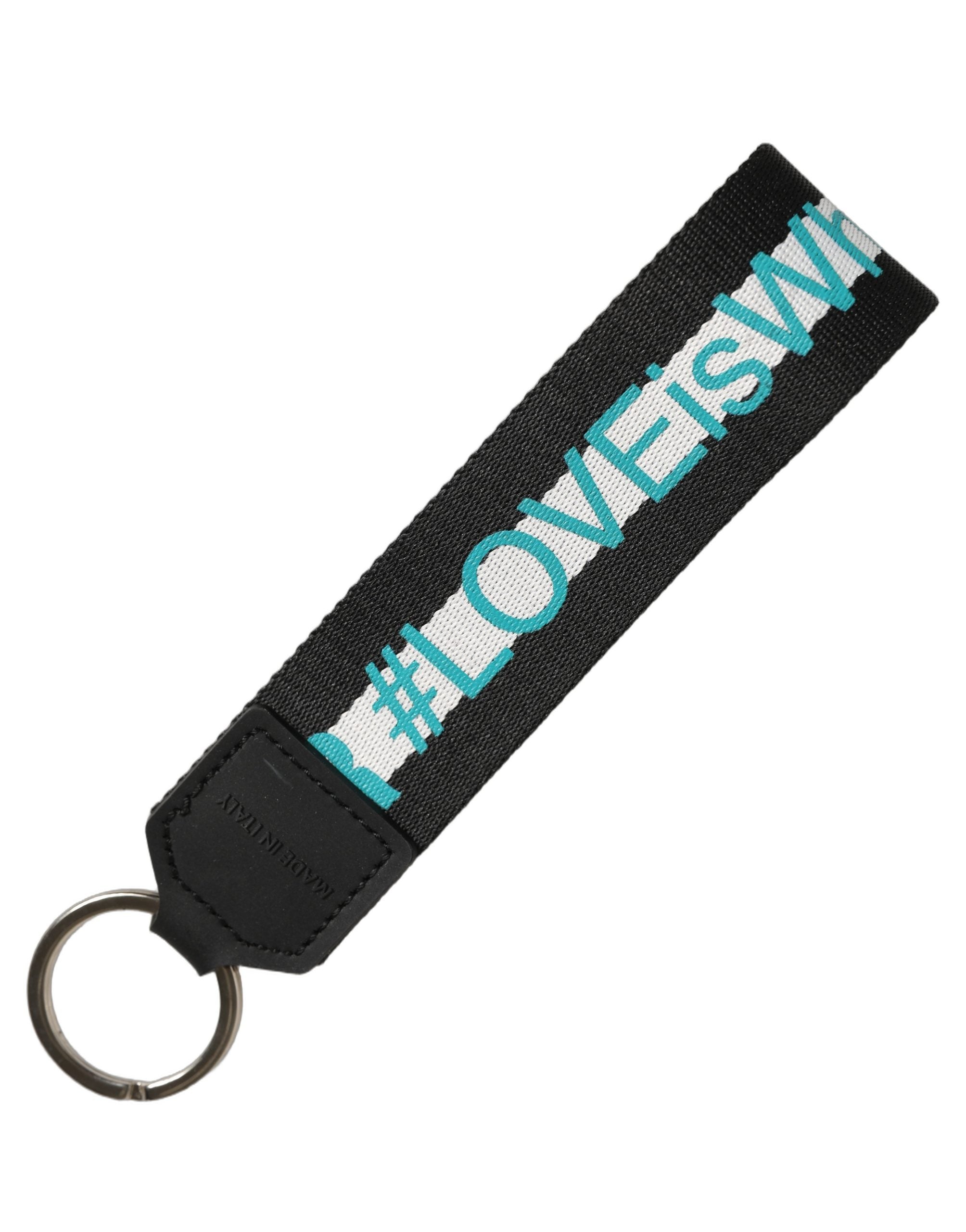 Dolce & Gabbana Multicolor Logo Keychain - Exquisite Italian Craftsmanship