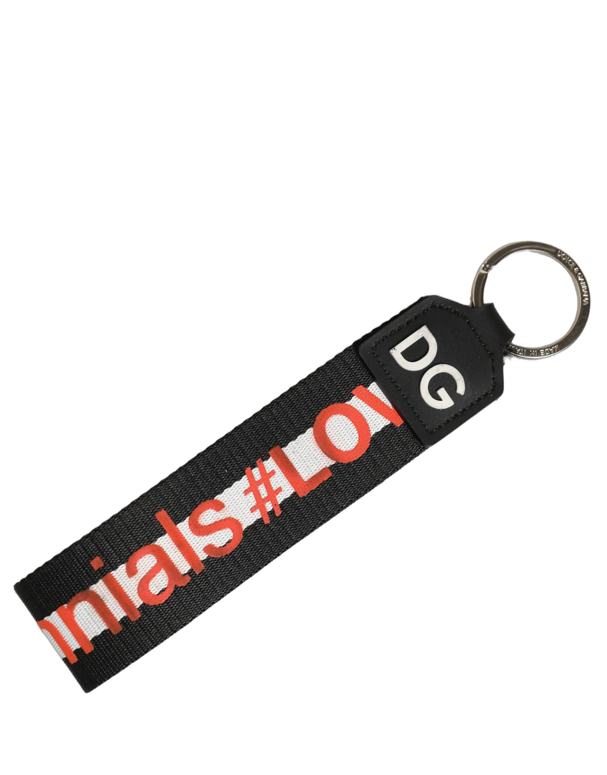 Dolce & Gabbana Multicolor Logo Keyring - Luxury Accessory
