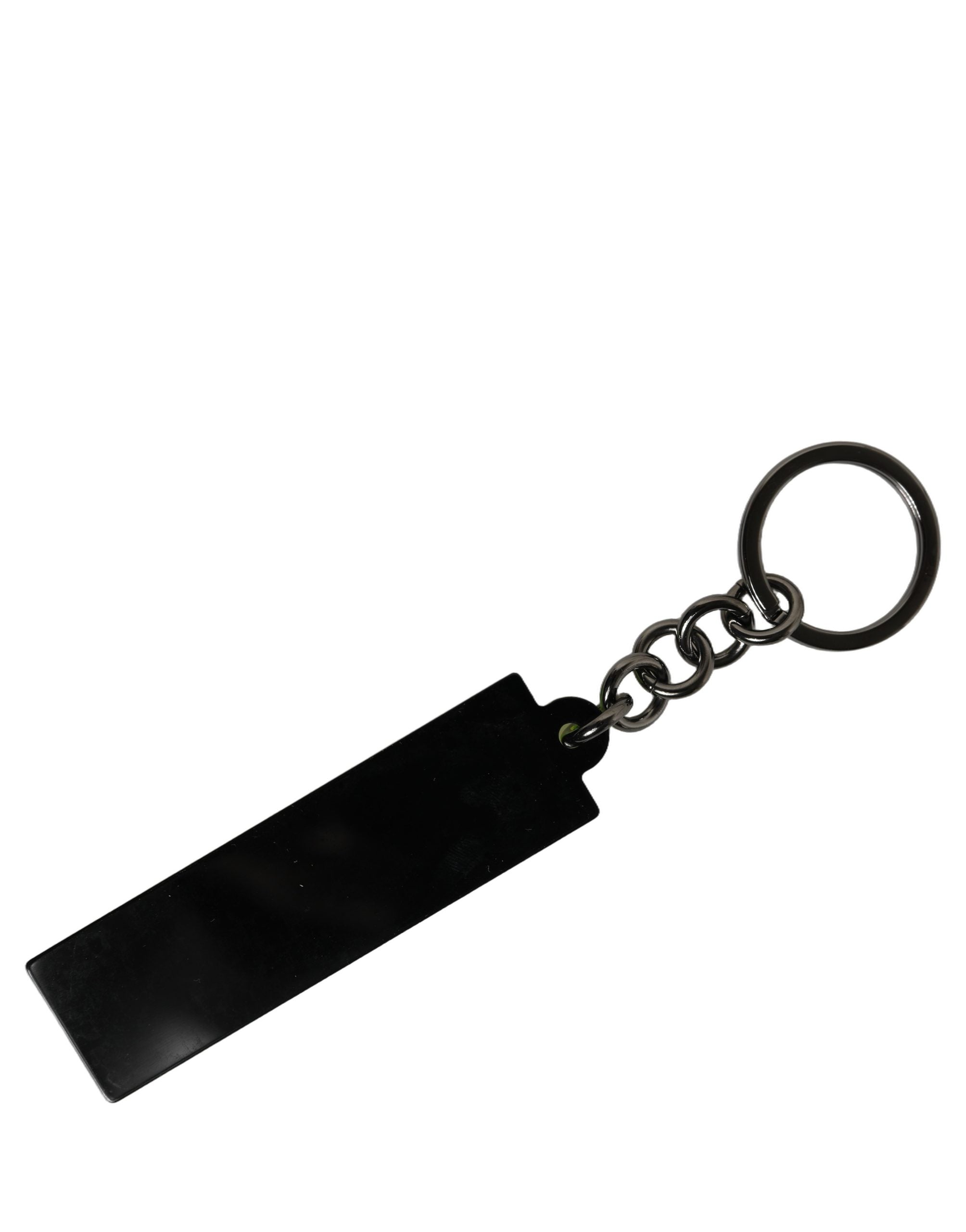 Dolce & Gabbana Neon Green Keychain - Luxurious Italian Accessory