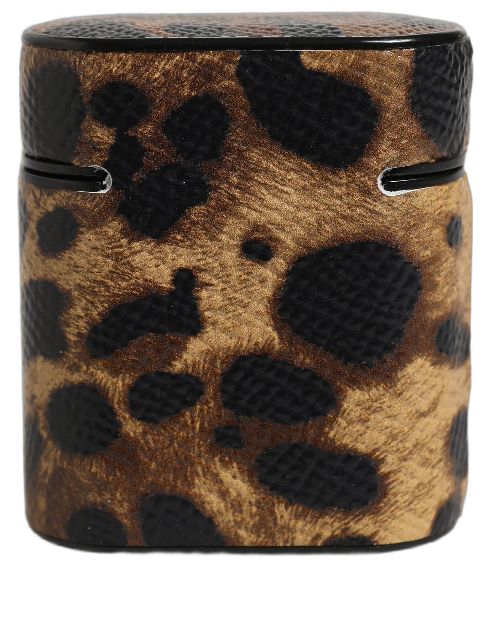 Dolce & Gabbana Calf Leather AirPods Case - Timeless Elegance