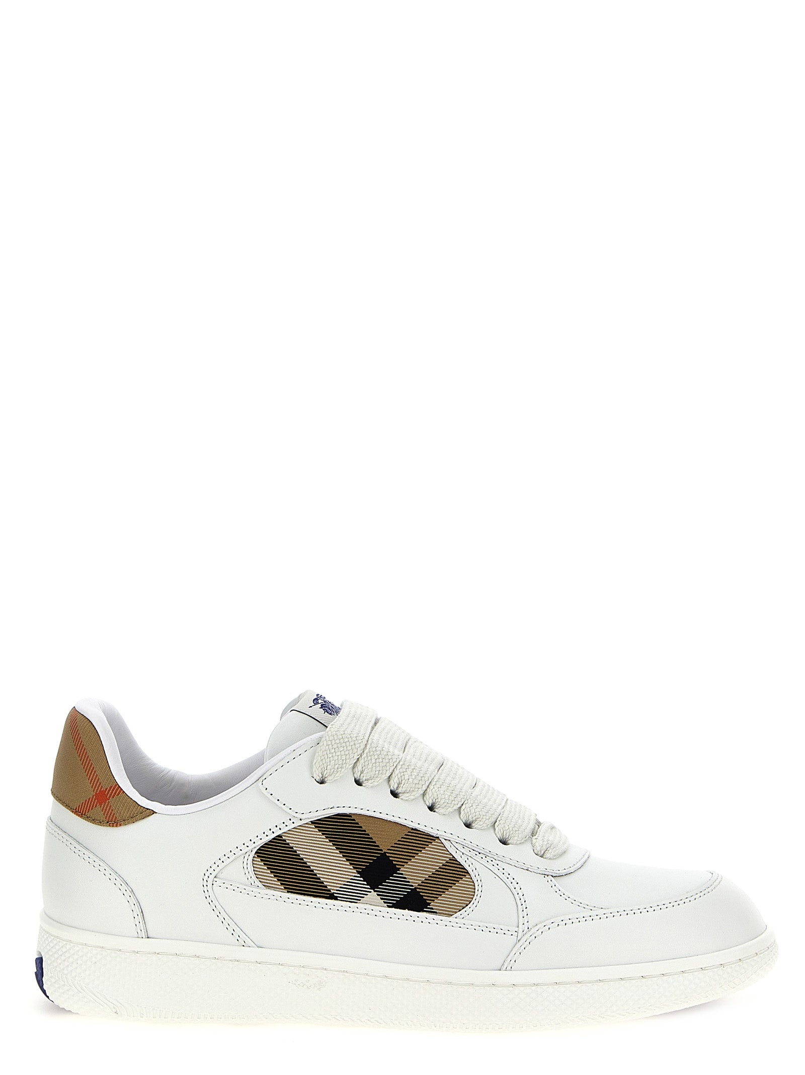 Experience the allure of Burberry's Terrace sneakers, where premium leather meets timeless elegance, perfect for those who embrace luxury and sophistication.