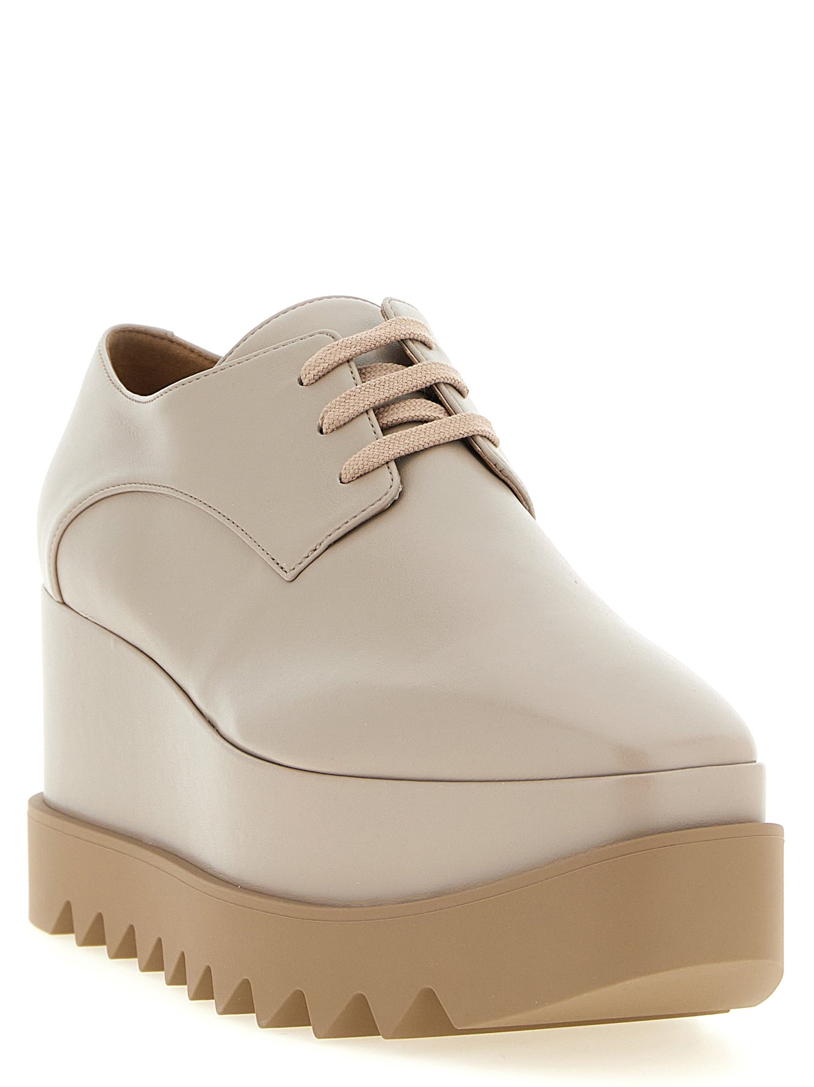 Stella McCartney Elyse Beige Flats - Elevate Your Elegance