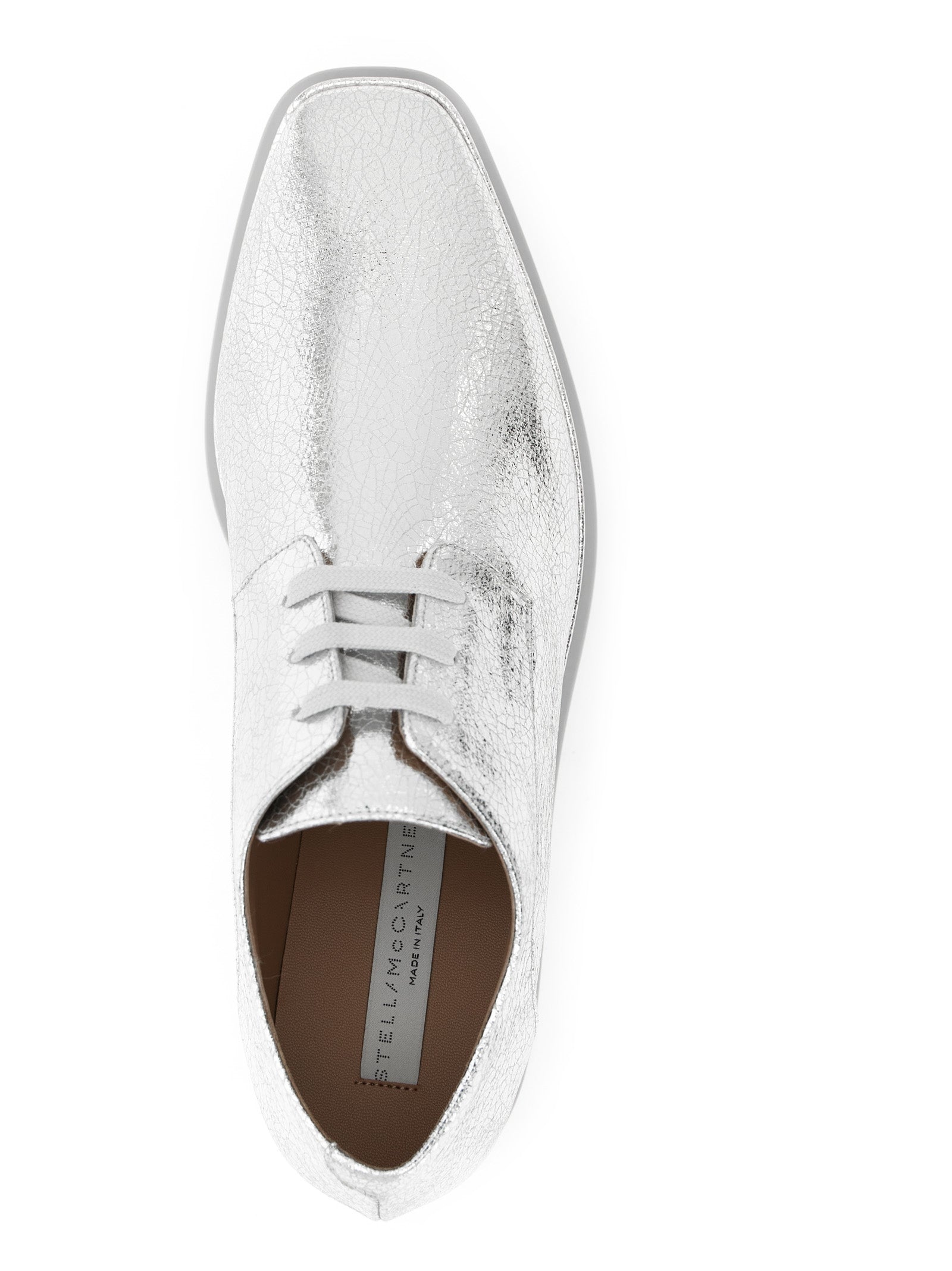 Stella McCartney Silver EVA Flats - Luxury Vegan Fashion Statement