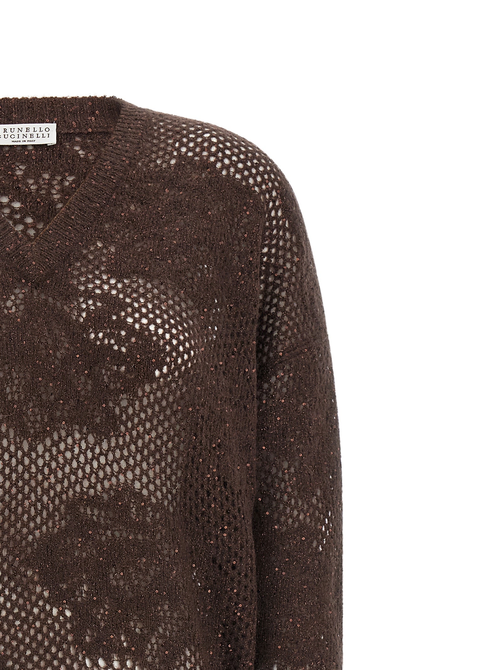 Brunello Cucinelli Brown Nylon Cardigan - Exquisite Luxury Fashion