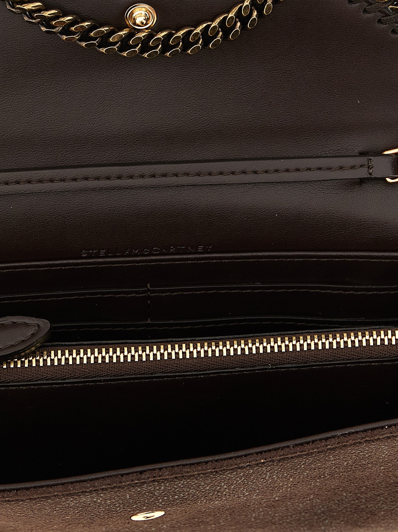Stella McCartney Brown Cardholder - Exquisite Eco-Friendly Luxury