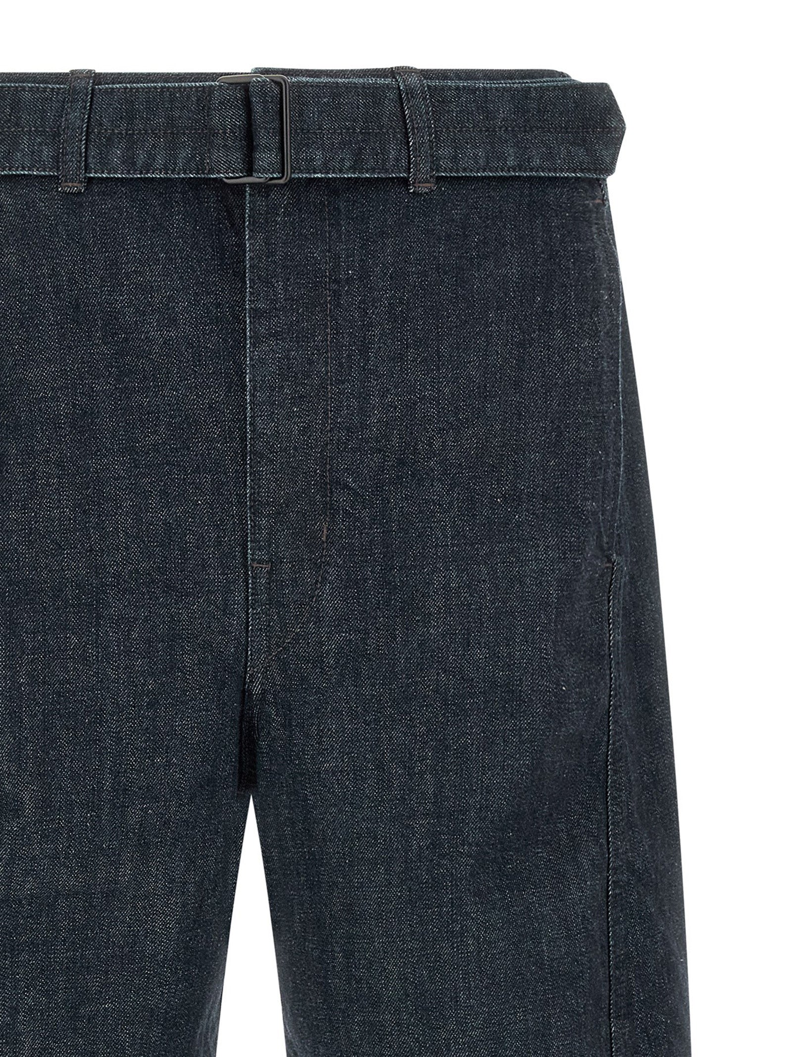 Lemaire Blue Cotton Tapered Jeans - Elevate Your Wardrobe
