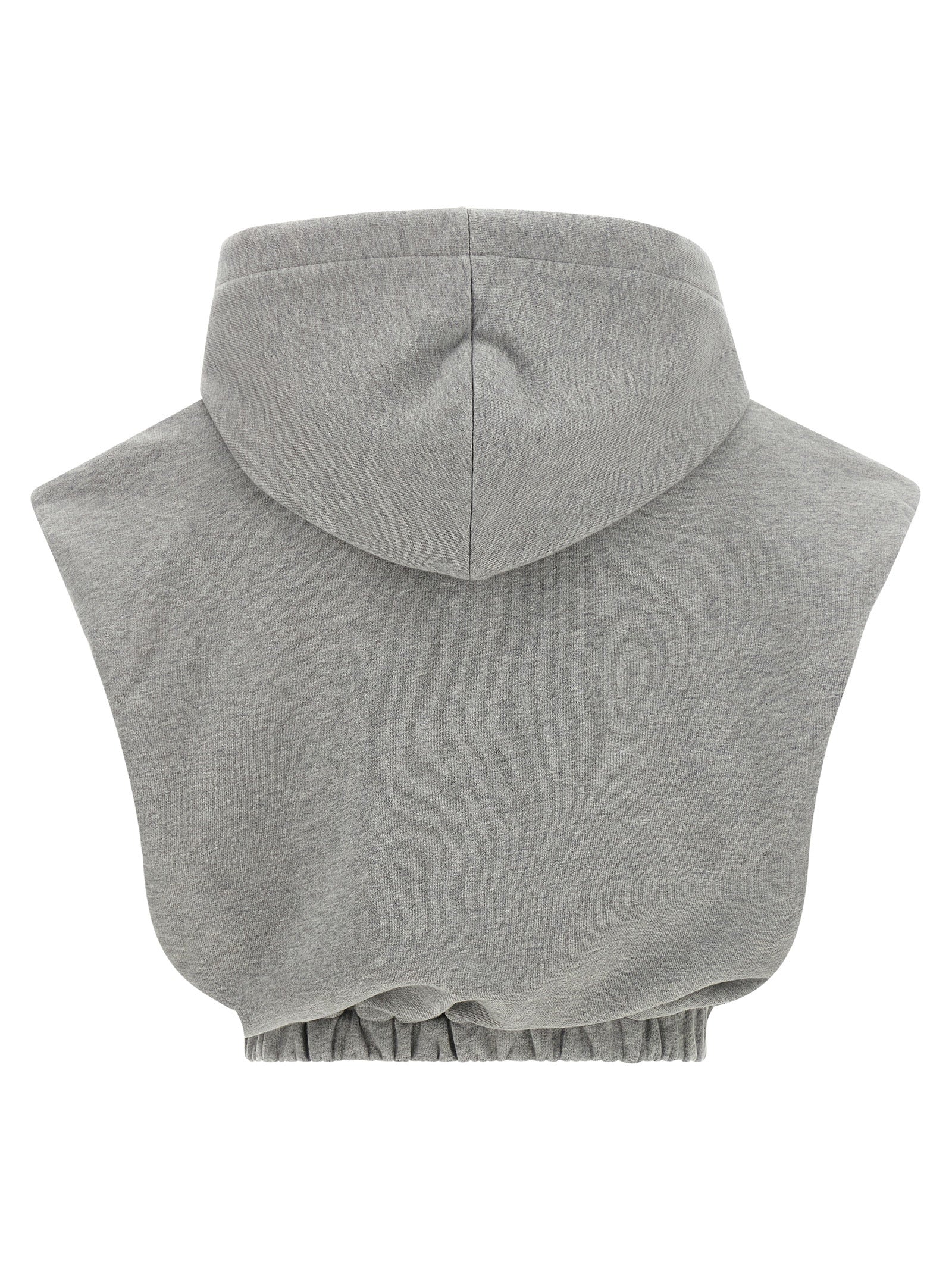 Fendi Gray Cotton Sweatshirt - Elevate Your Casual Luxury