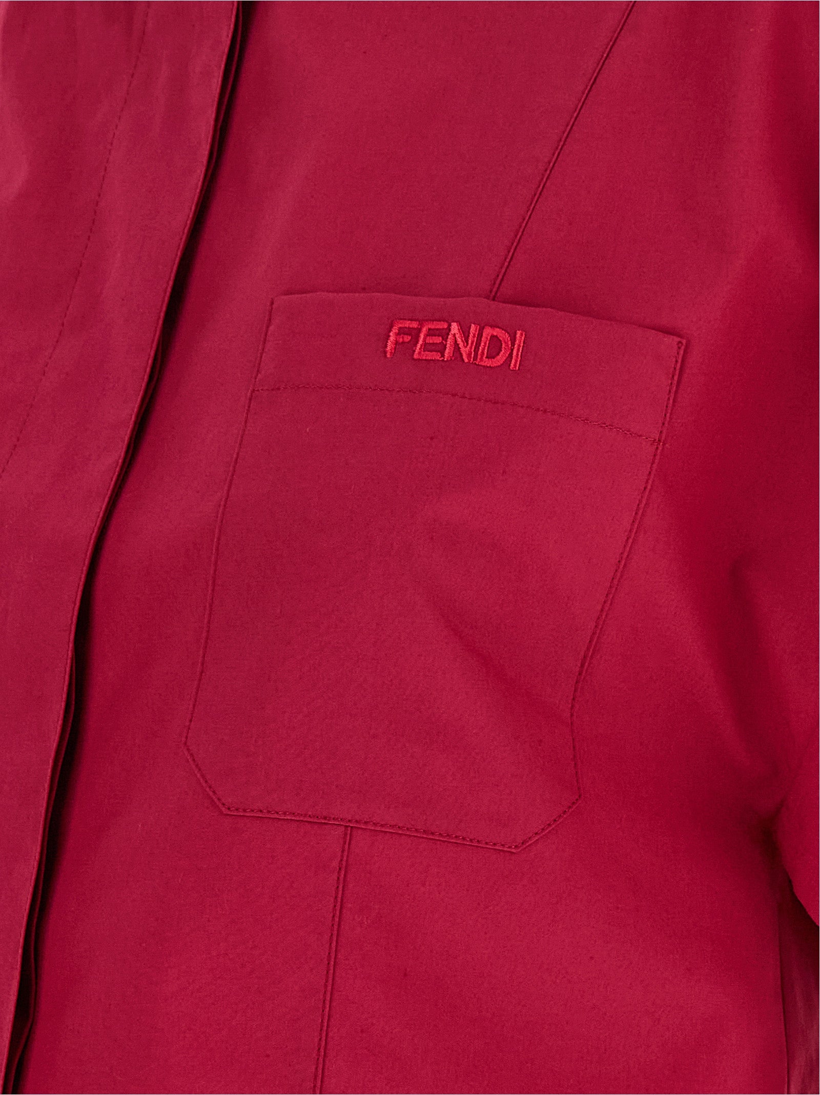 Fendi Multicolor Cotton Blouse - Elevate Your Haute Couture Wardrobe