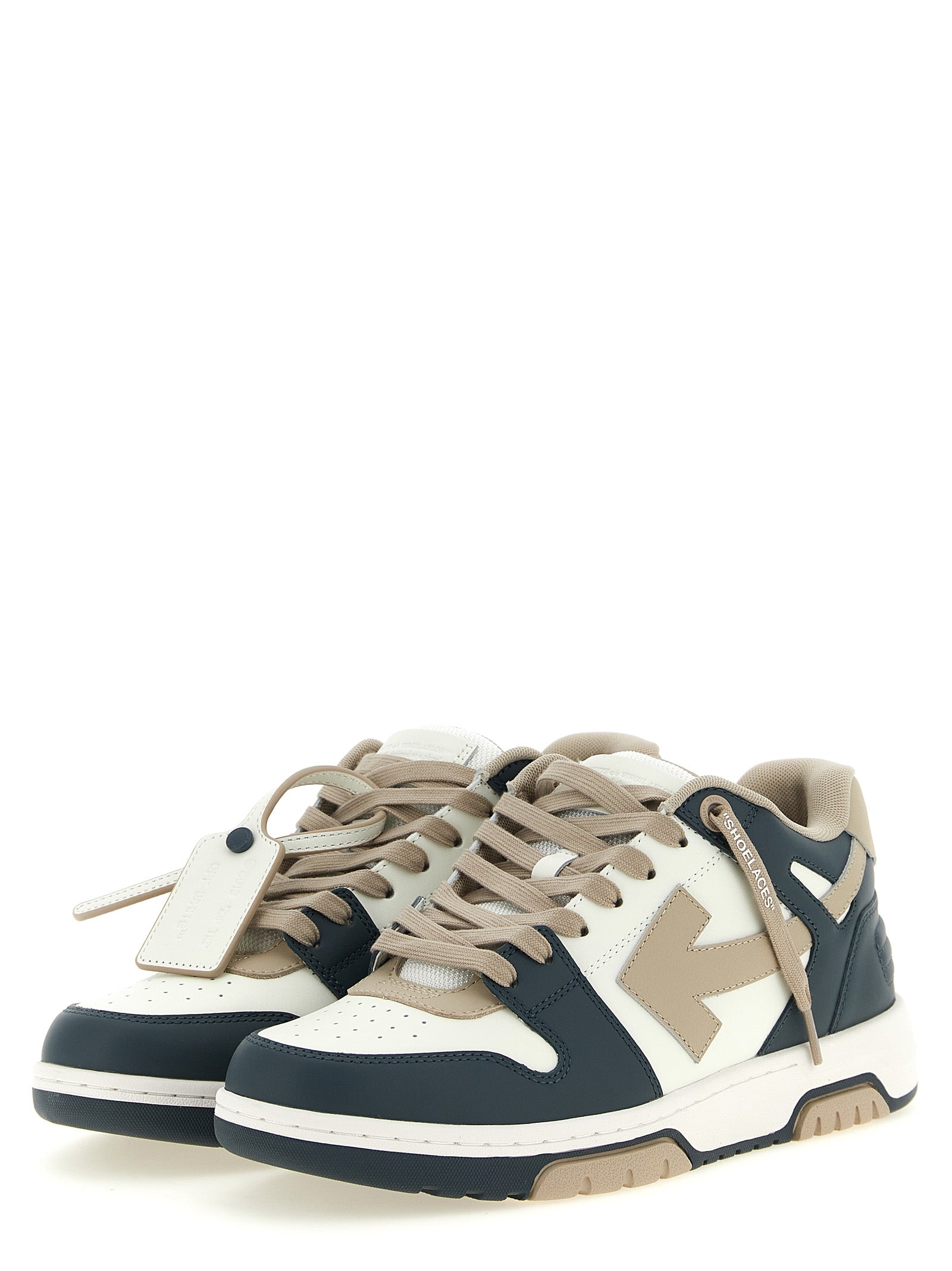Off-White Multicolor Cowhide Low Top Sneakers - Luxury Redefined