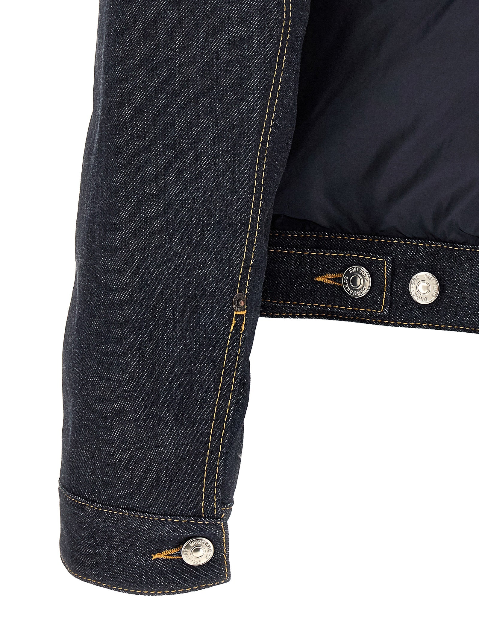 Dsquared² Blue Cotton Denim Jacket - Elevate Your Wardrobe