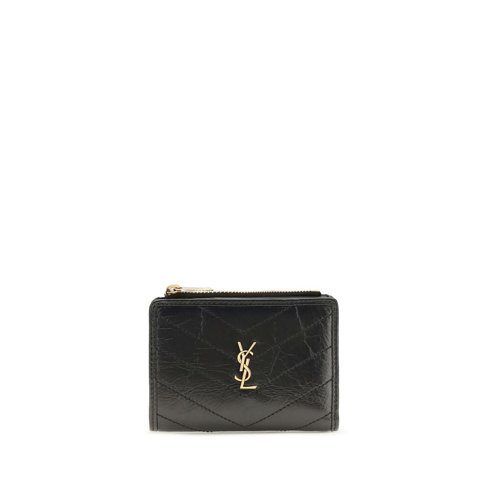 Saint Laurent Bifold Wallet in Vintage Calfskin - Timeless Luxury