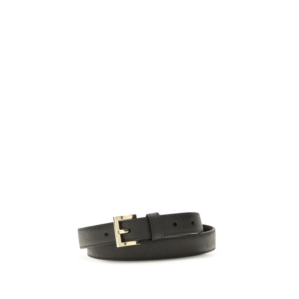 Prada Saffiano Leather Belt - Timeless Elegance for All