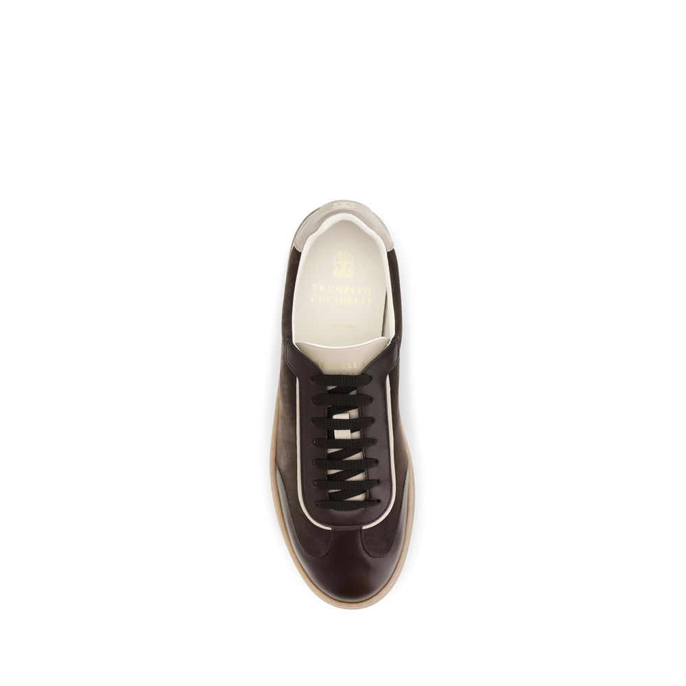 Brunello Cucinelli Low Top Sneakers - Timeless Elegance in Leather