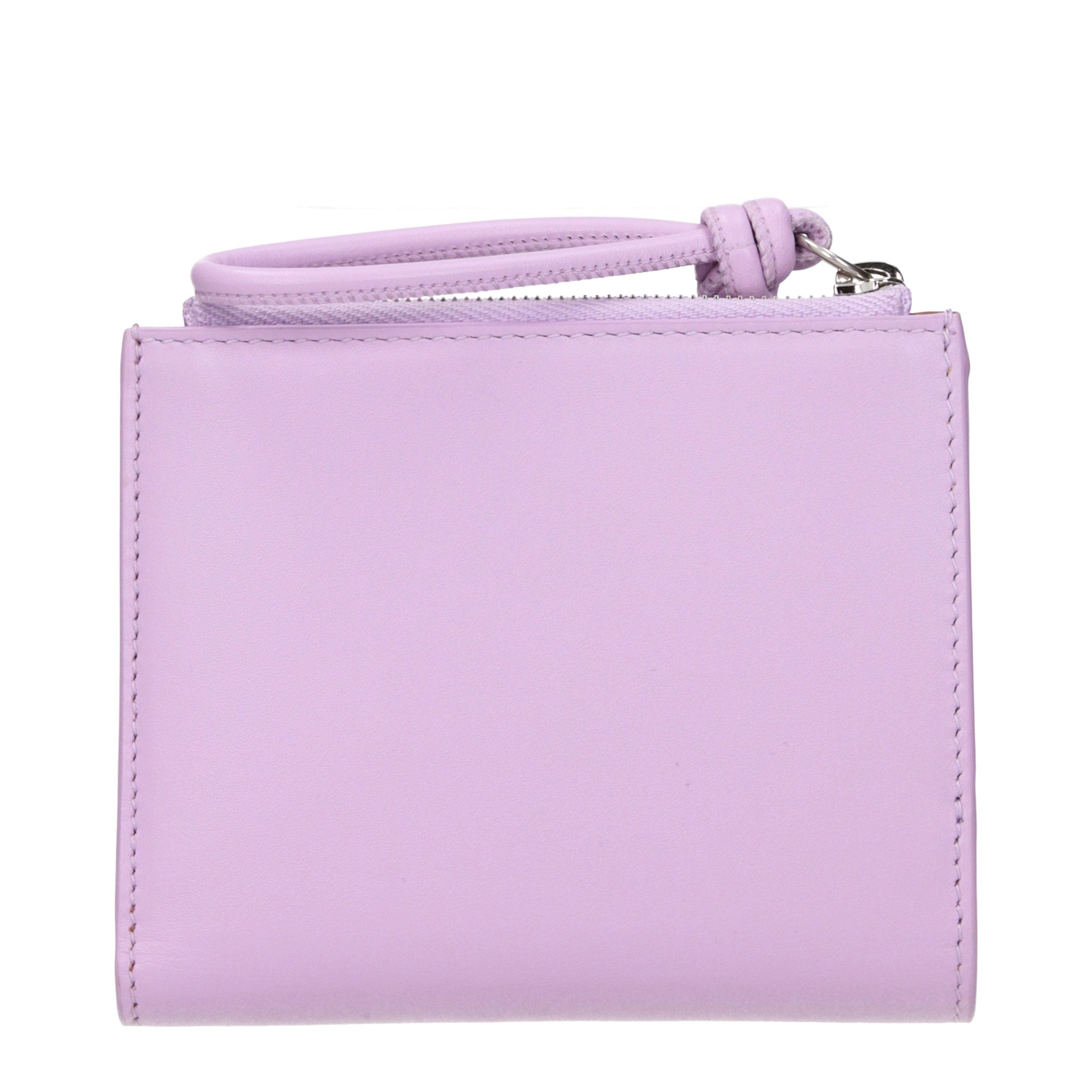 Jil Sander Pink Leather Wallet - Timeless Luxury Accessory
