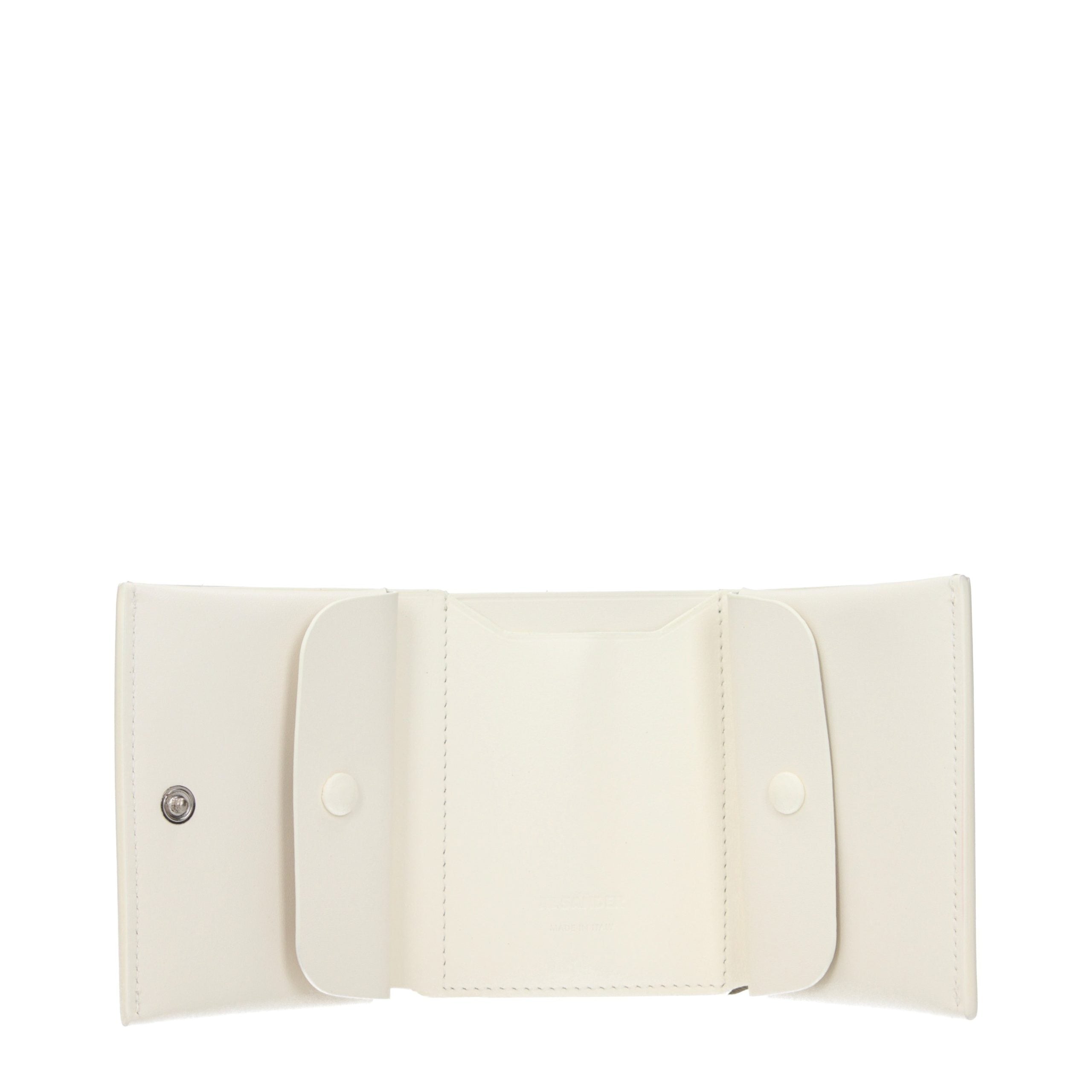 Jil Sander Beige Leather Wallet - Timeless Luxury Accessory