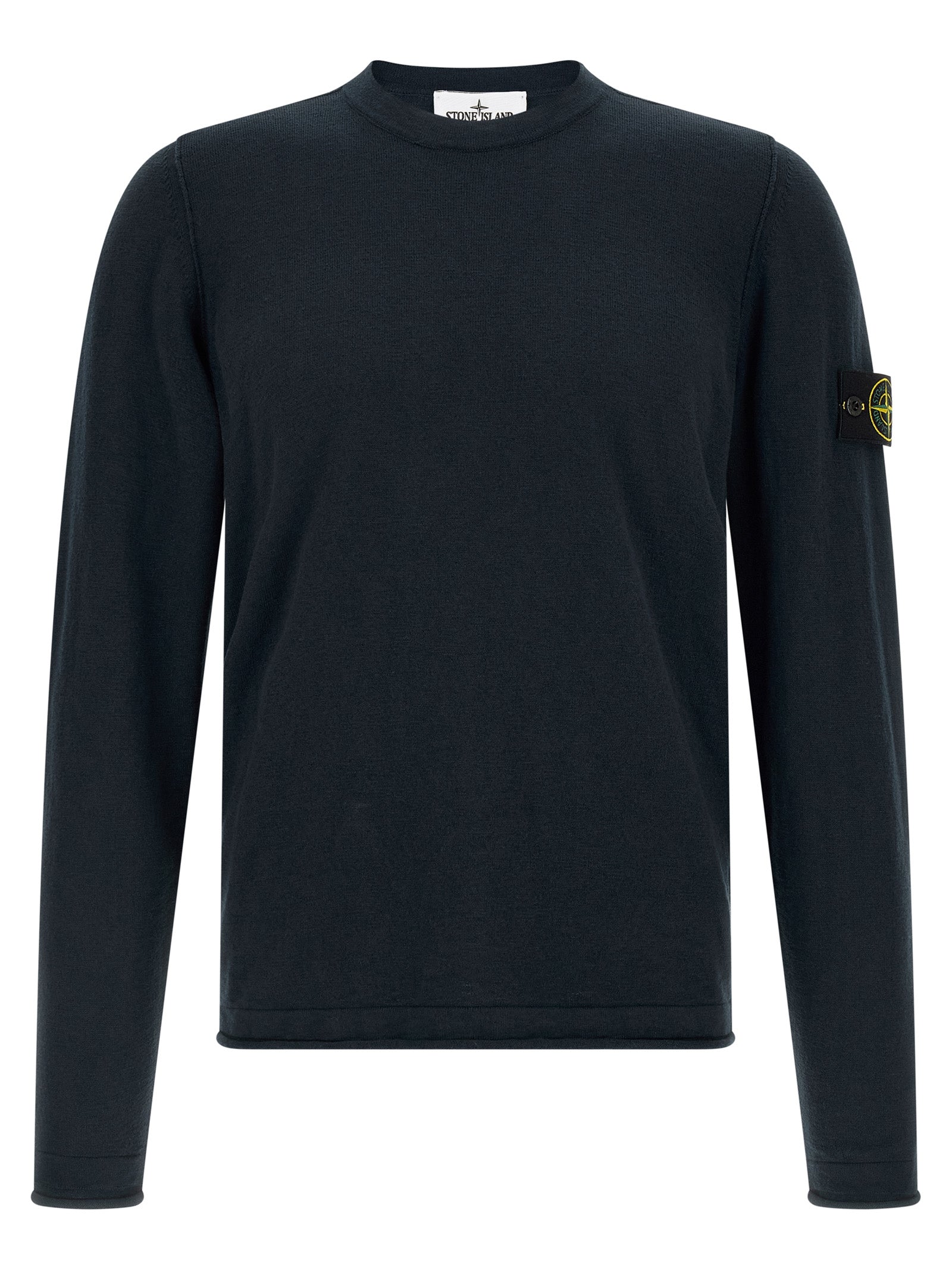Stone Island Blue Cotton Cardigan - Elevate Your Wardrobe