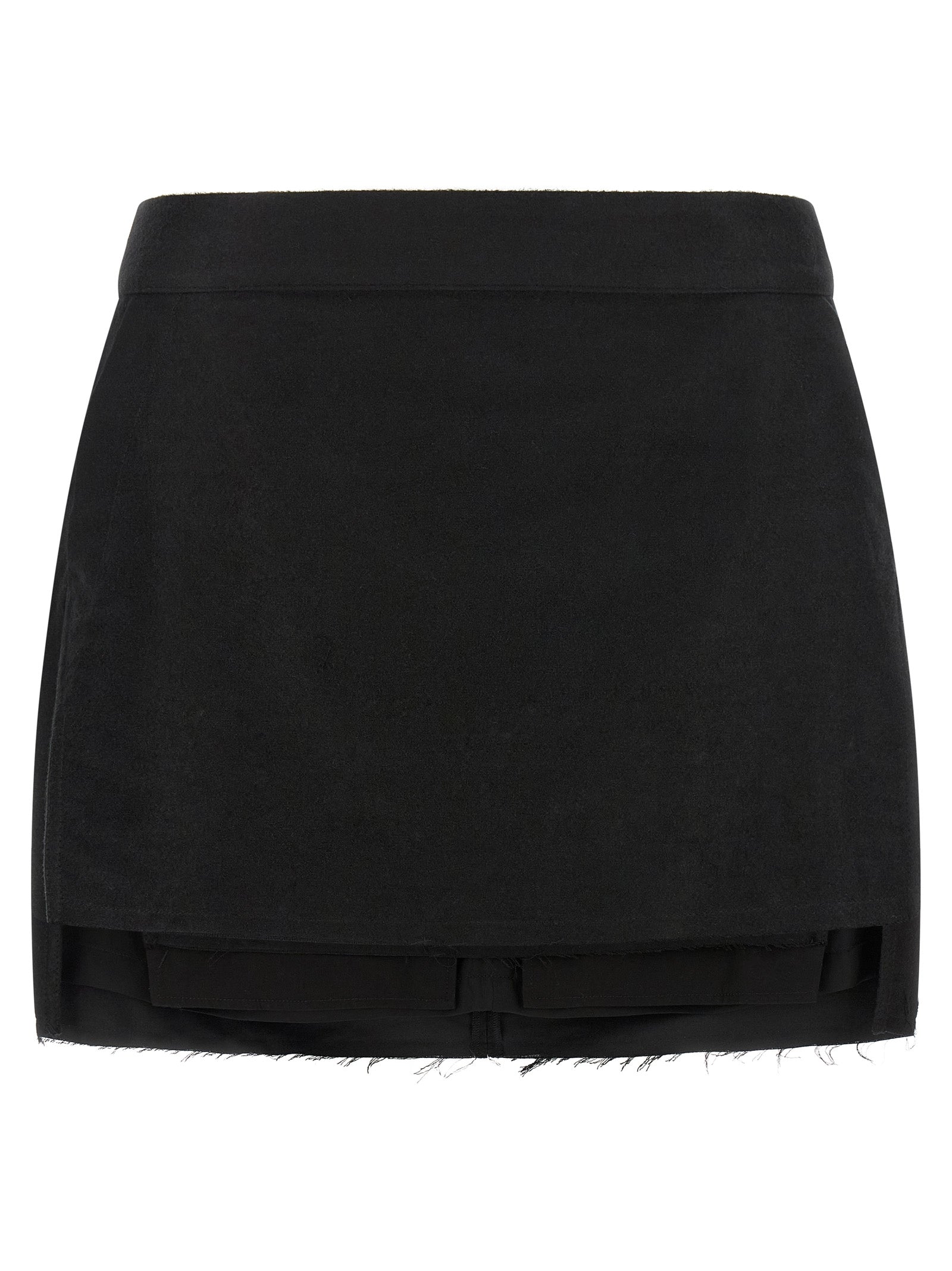 Discover the Rick Owens Black Ramie Long Skirt, a masterpiece of avant-garde design and luxurious craftsmanship, perfect for the discerning connoisseur.