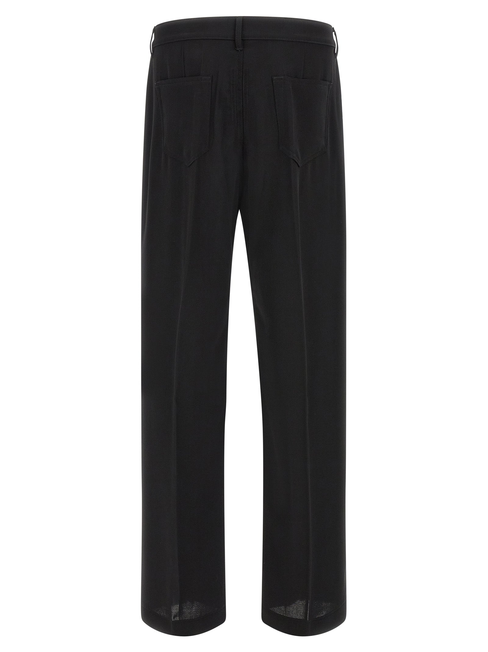 Discover the Rick Owens Black Cotton Relaxed Fit Jeans, a perfect blend of modernity and minimalism, crafted for those who embody elegance and sophistication.