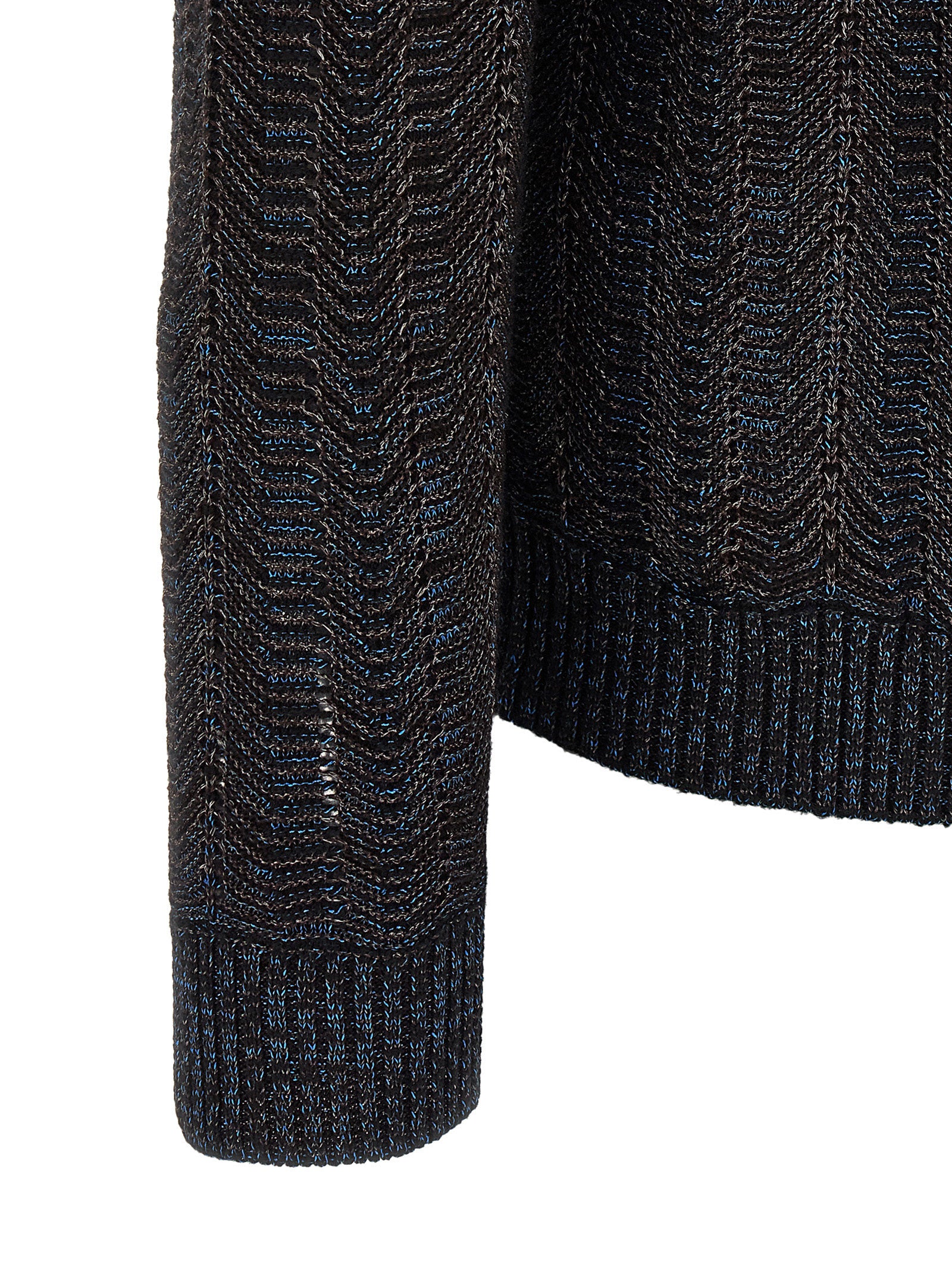 Indulge in the Missoni Multicolor Viscose Cardigan, a masterpiece of luxurious craftsmanship that elevates your style with its iconic zigzag pattern and vibrant elegance.