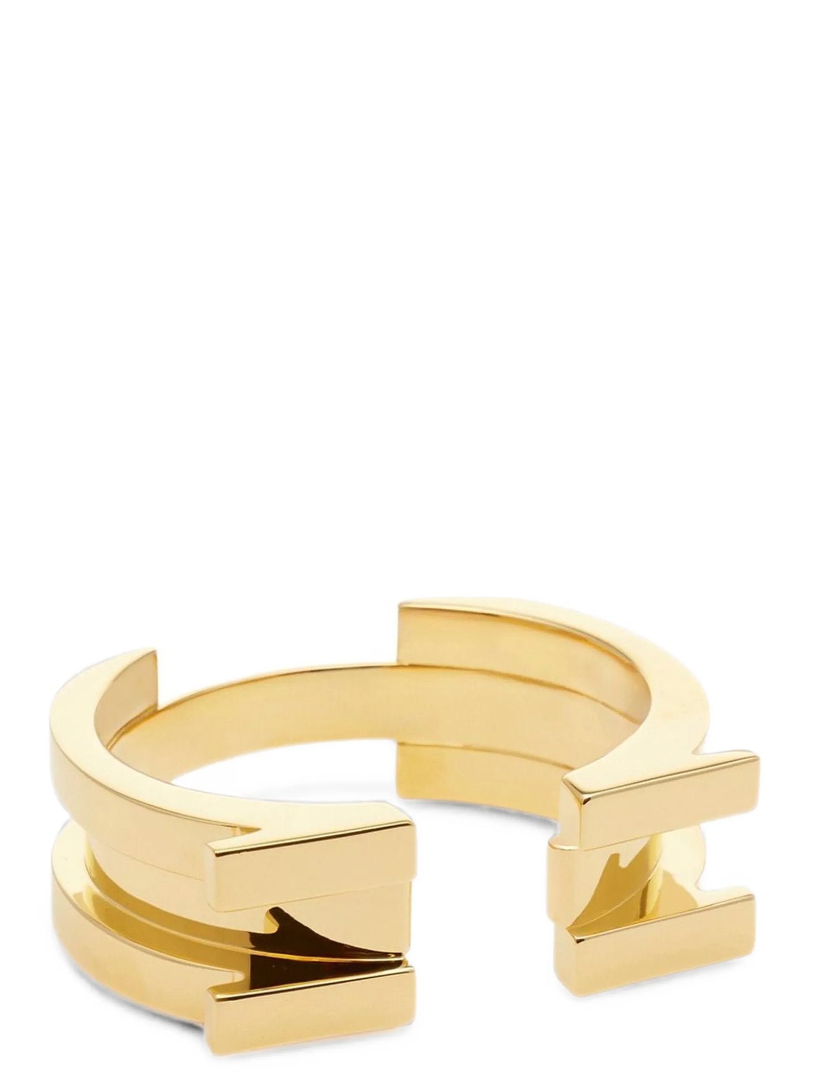 Discover the Elisabetta Franchi Gold Brass Bracelet, a testament to Italian craftsmanship, merging bold design with luxurious elegance for the discerning individual.