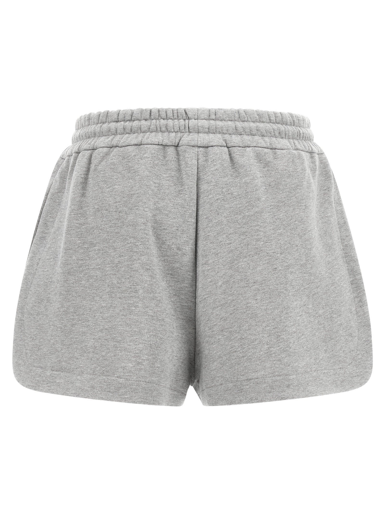 Experience the elegance of Fendi Gray Cotton Bermuda Shorts, crafted from pure cotton for a luxurious yet relaxed style that redefines off-duty sophistication.
