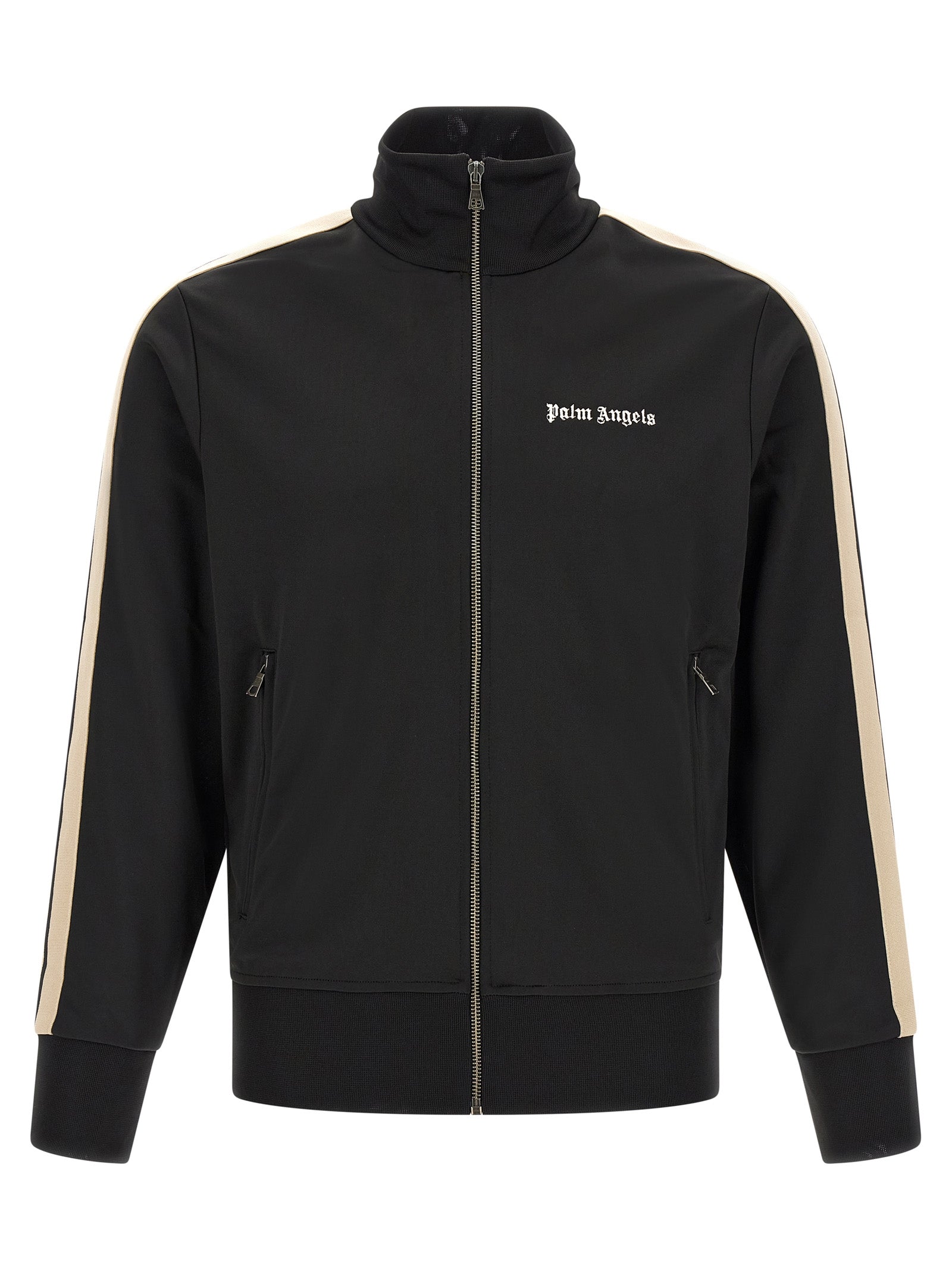 Discover the Palm Angels Classic Track Sports Sweatshirt, a fusion of Italian craftsmanship and urban elegance, perfect for those who embody sophistication and style.